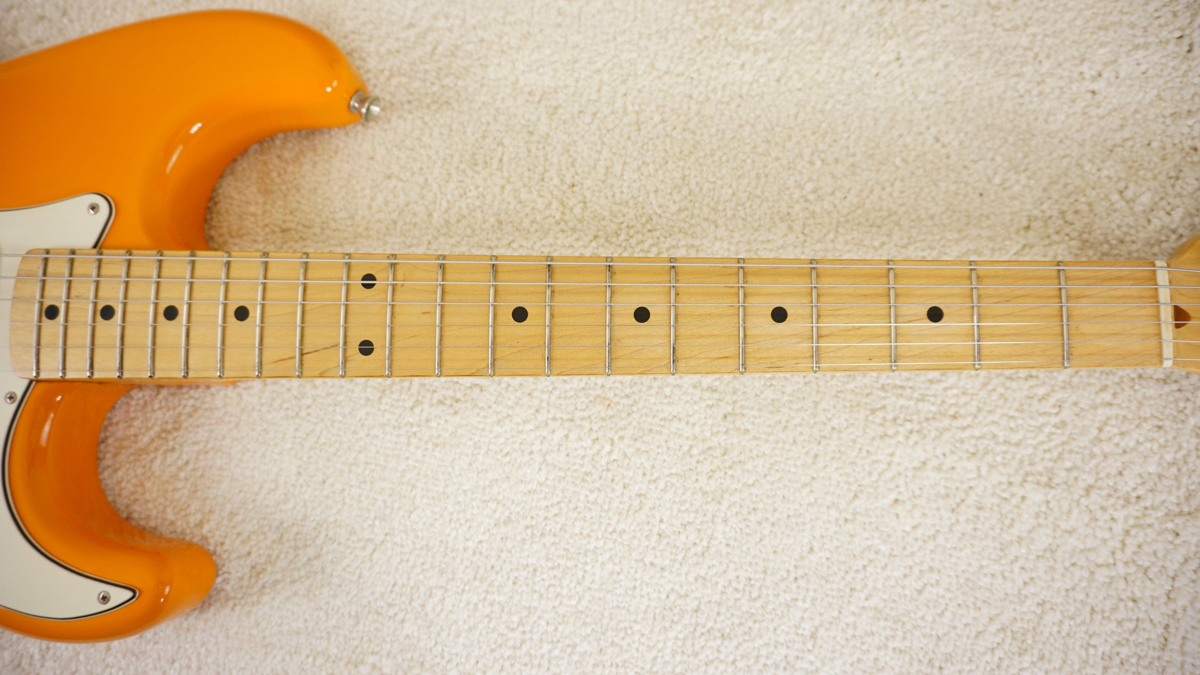 Fender Japan Stratocaster Orange - Maple Neck - 1997 - 2000