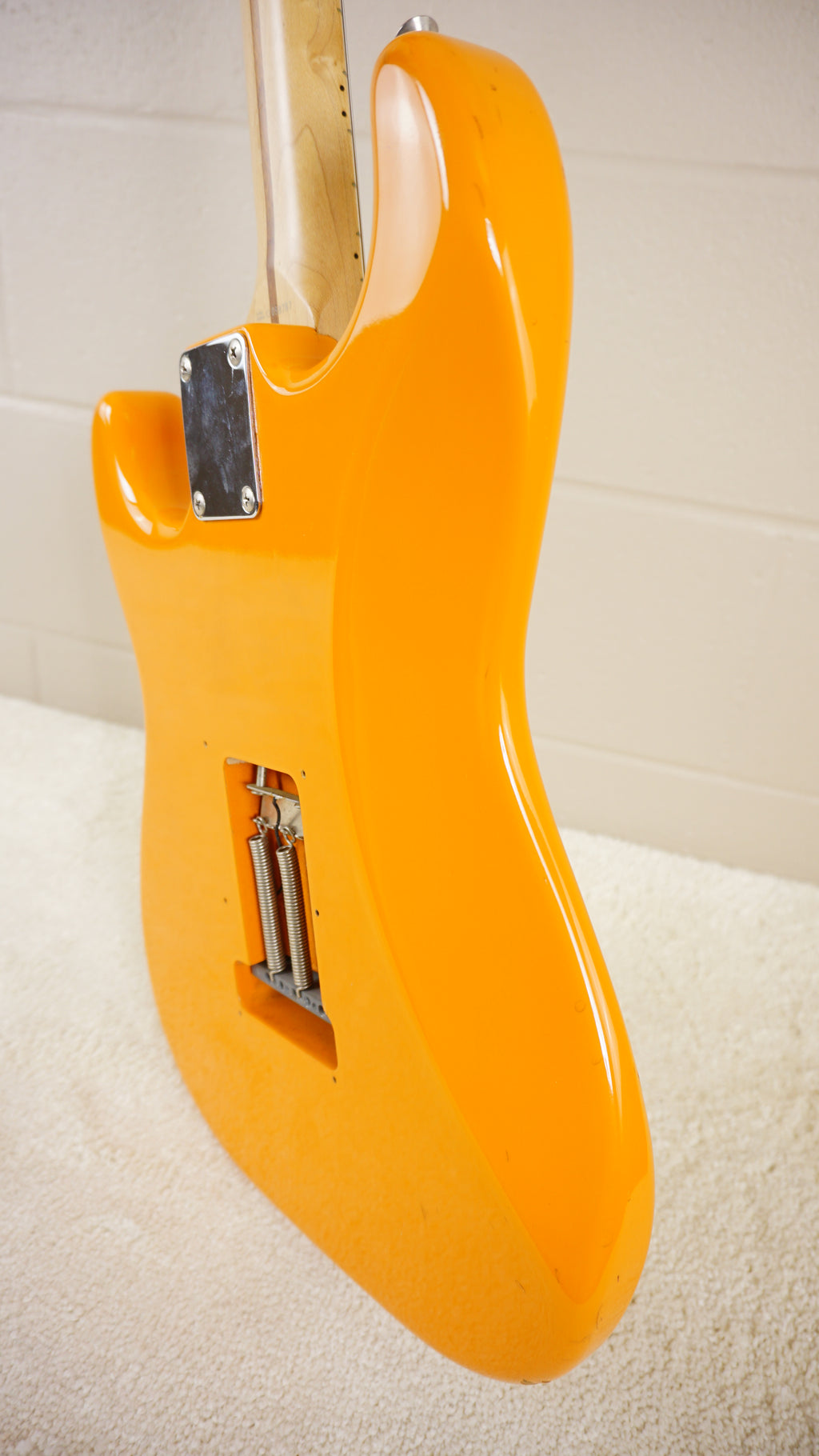 Fender Japan Stratocaster Orange - Maple Neck - 1997 - 2000