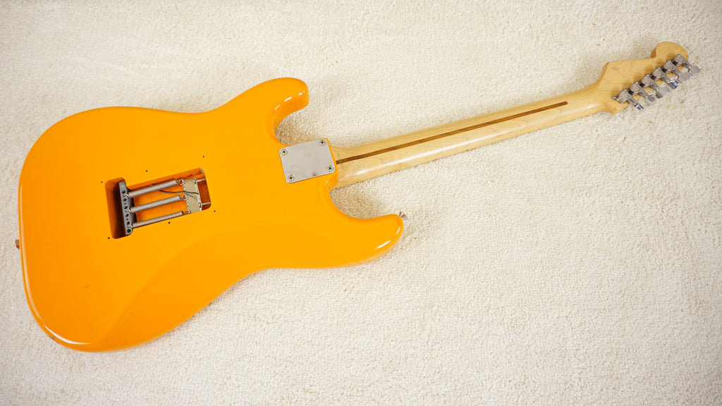 Fender Japan Stratocaster Orange - Maple Neck - 1997 - 2000