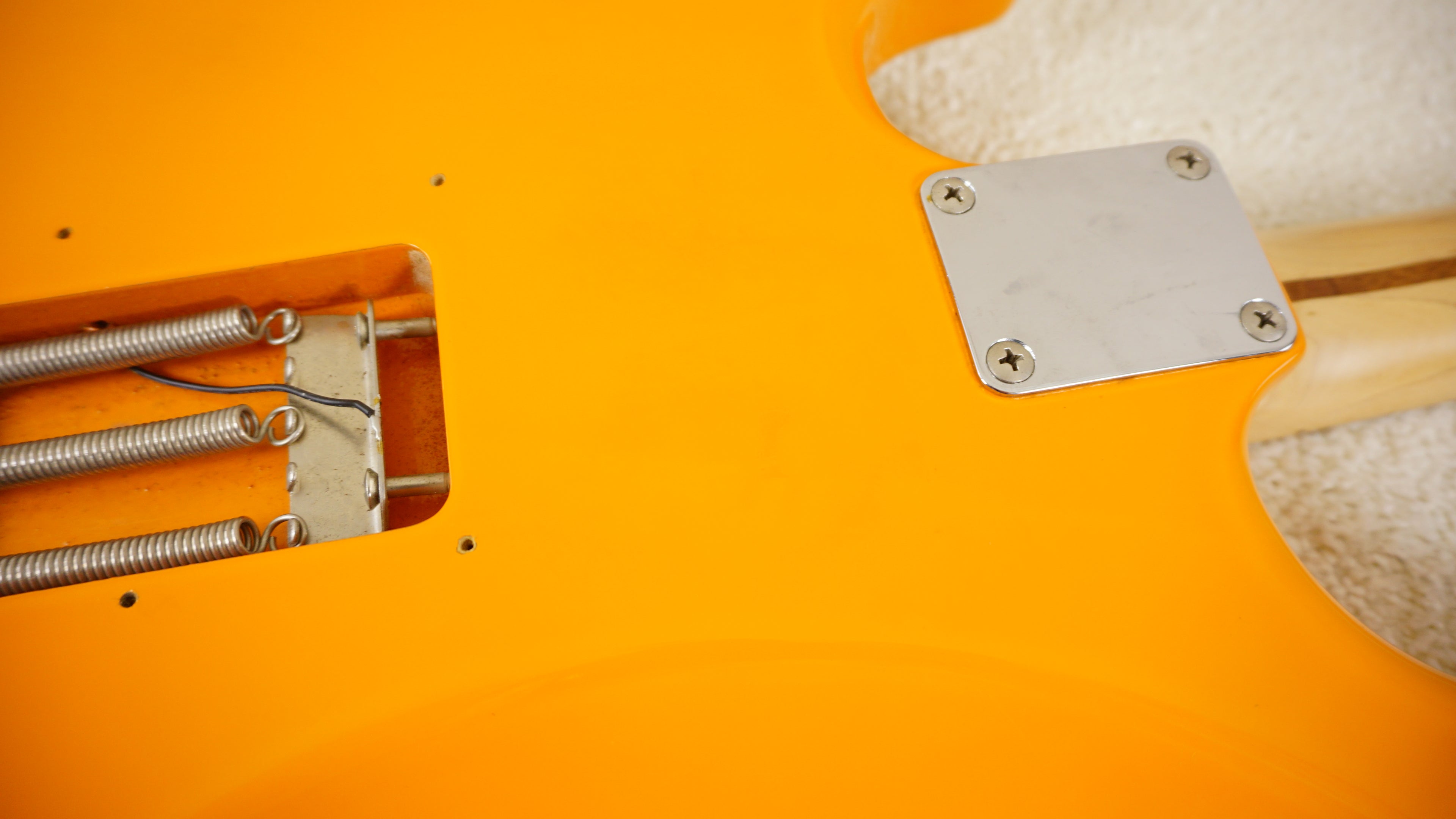 Fender Japan Stratocaster Orange - Maple Neck - 1997 - 2000