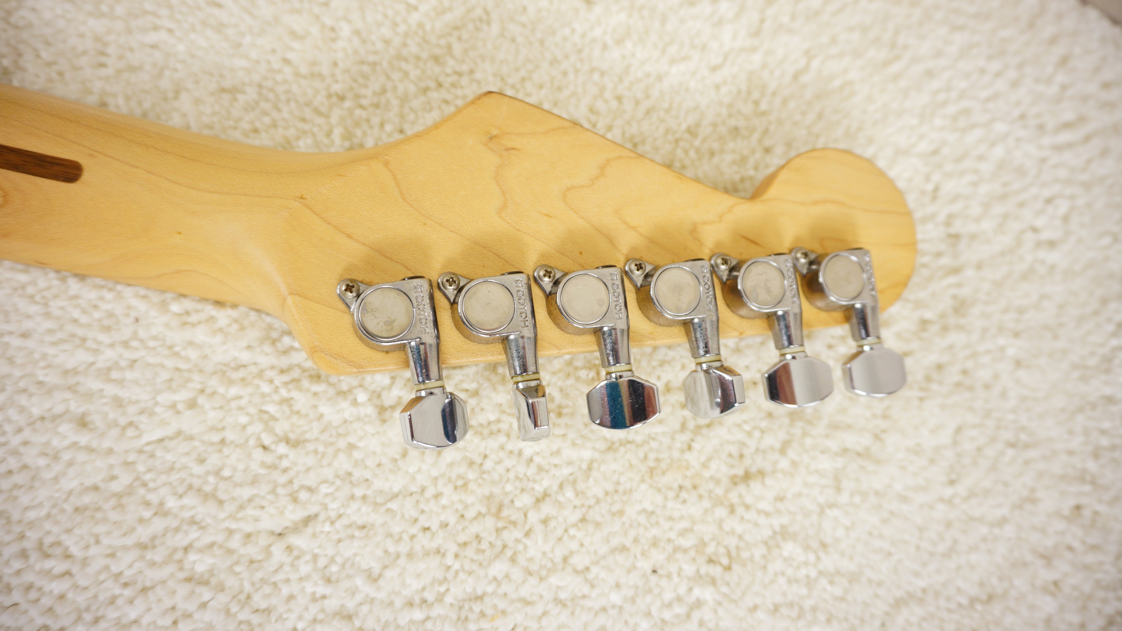 Fender Japan Stratocaster Orange - Maple Neck - 1997 - 2000