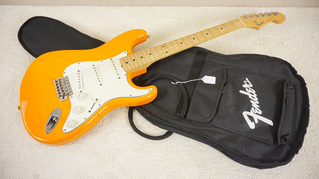 Fender Japan Stratocaster Orange - Maple Neck - 1997 - 2000