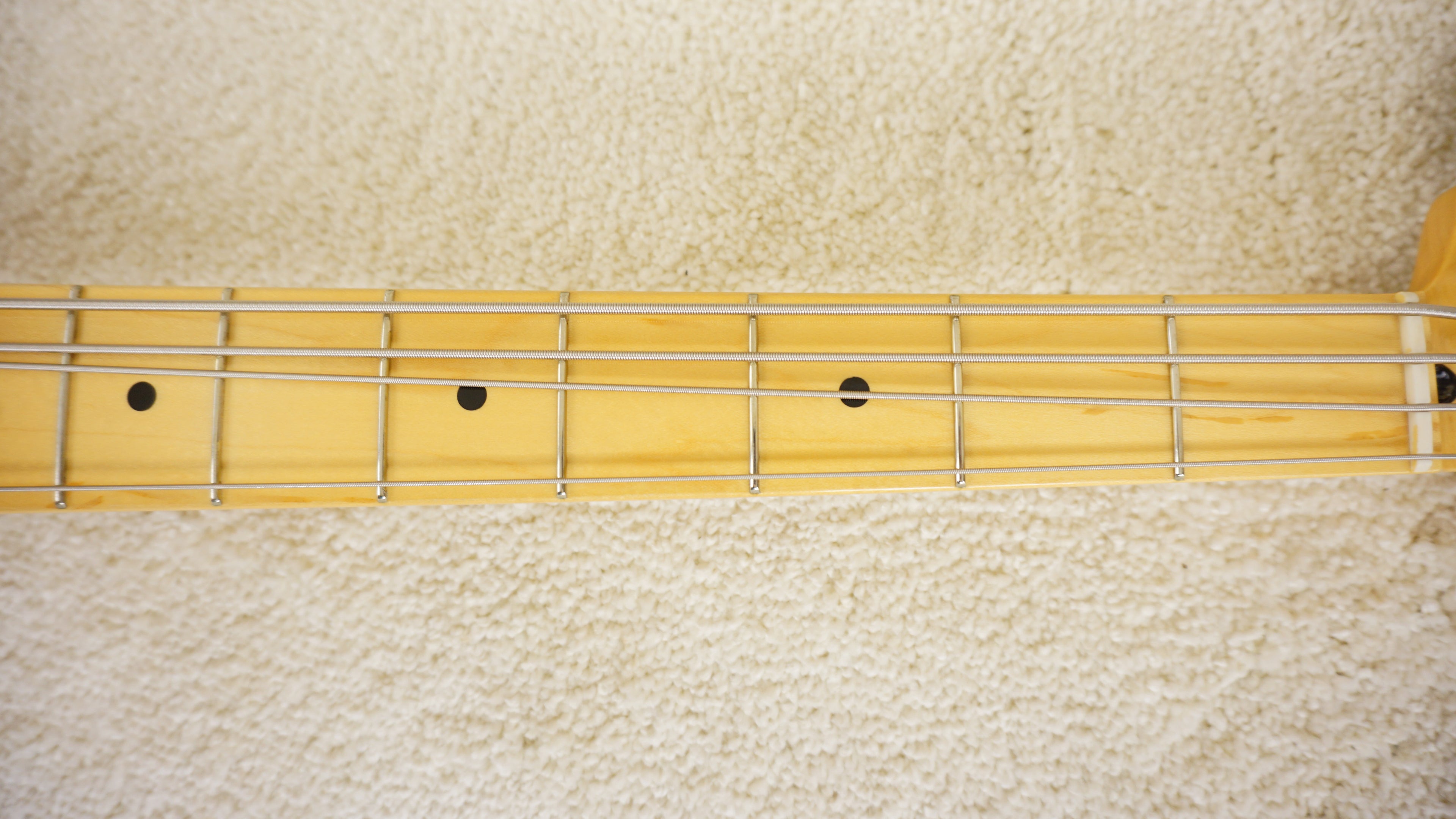 2024 Fender Japan Hybrid II Jazz Bass FMT Flame Celeste Blue Limited Edition