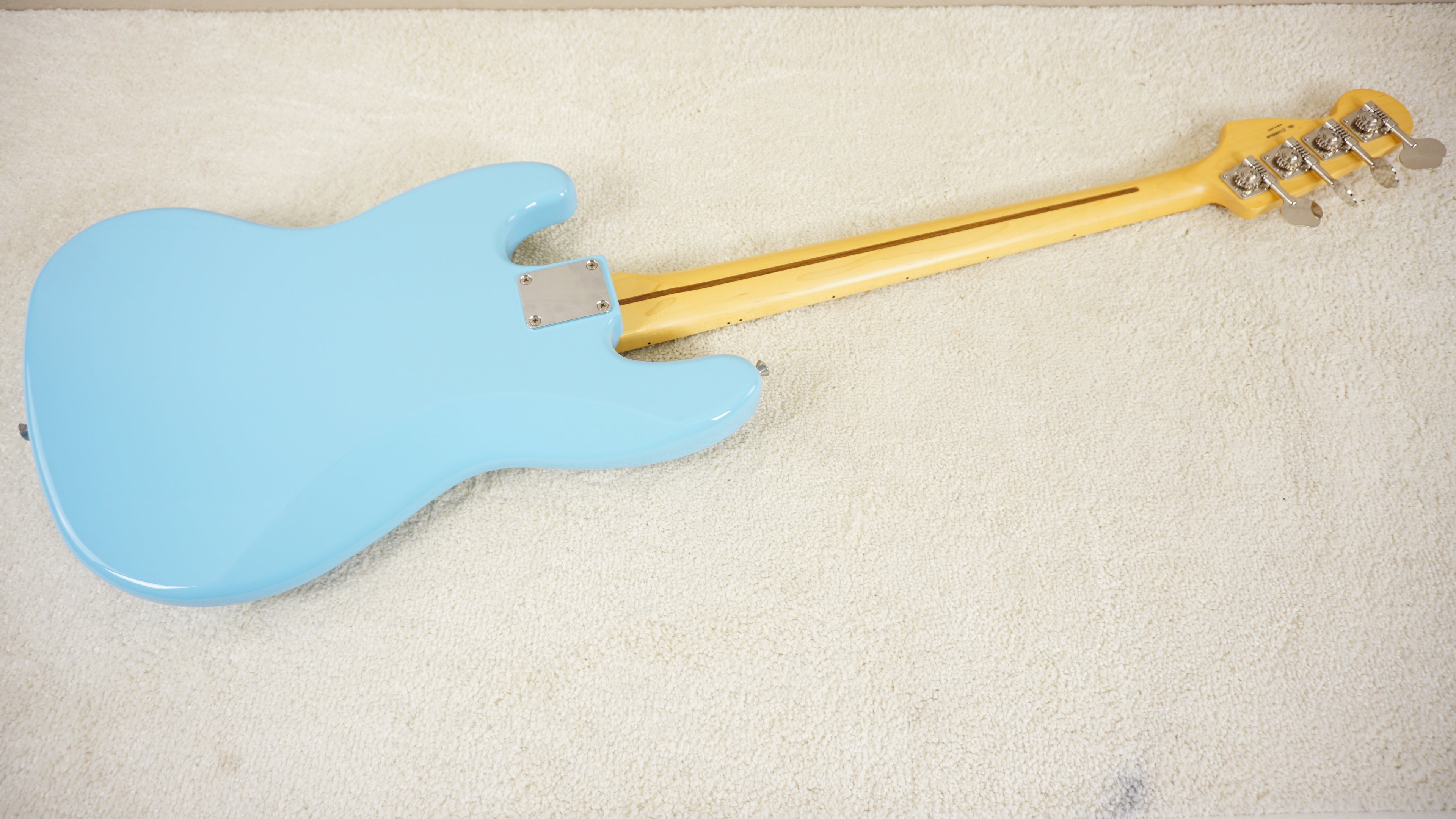 2024 Fender Japan Hybrid II Jazz Bass FMT Flame Celeste Blue Limited Edition