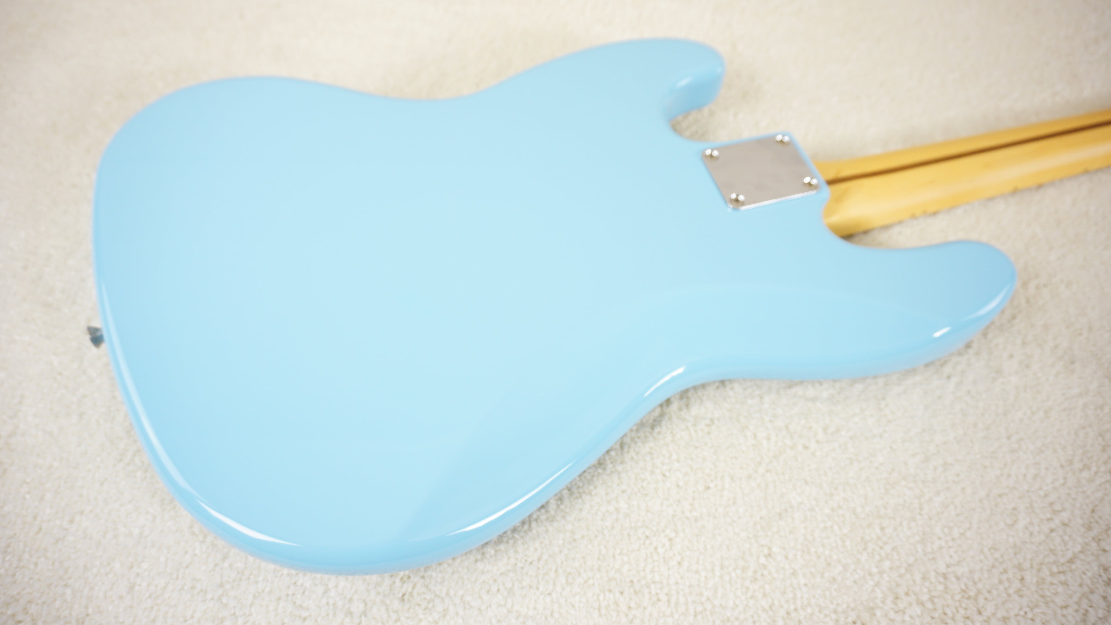 2024 Fender Japan Hybrid II Jazz Bass FMT Flame Celeste Blue Limited Edition