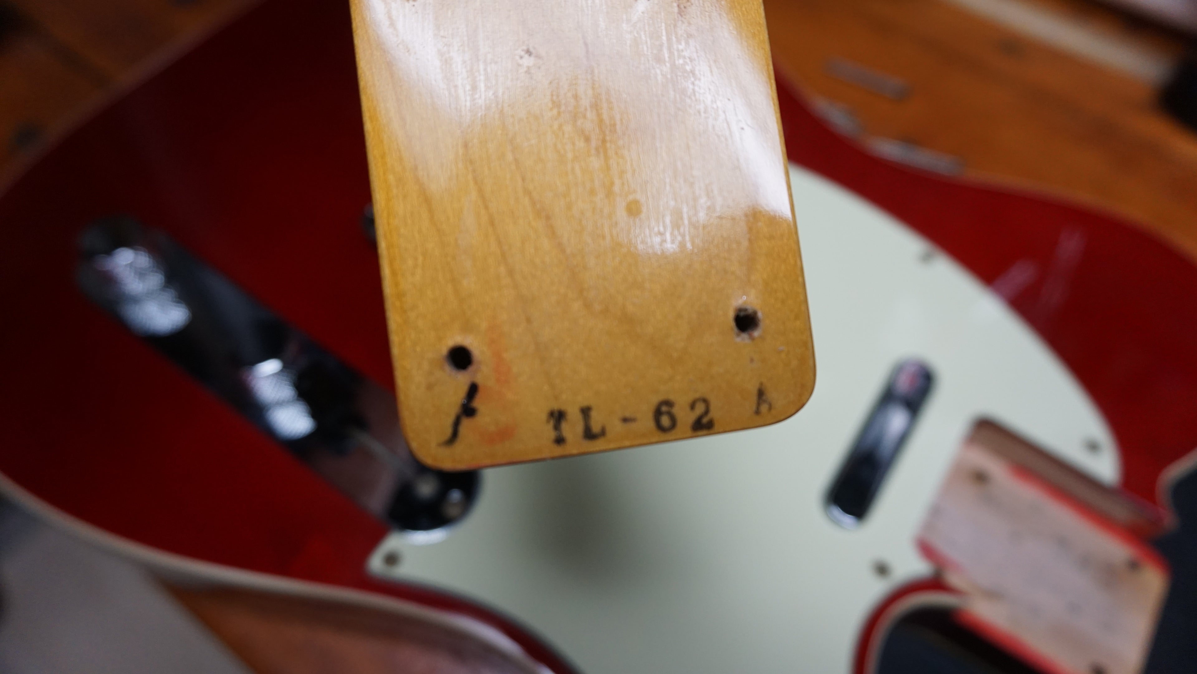 Fender Japan TL62B-75TX Telecaster Custom Cherry Bound Body