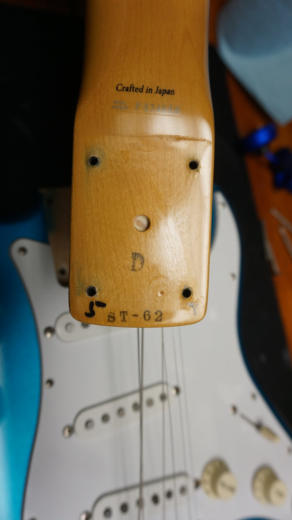 Fender Japan ST62 ’62 Reissue Stratocaster - Lake Placid Blue