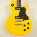 Blitz by Aria Pro II Leopard BLP-SPL TV Yellow P90 Electric Guitar