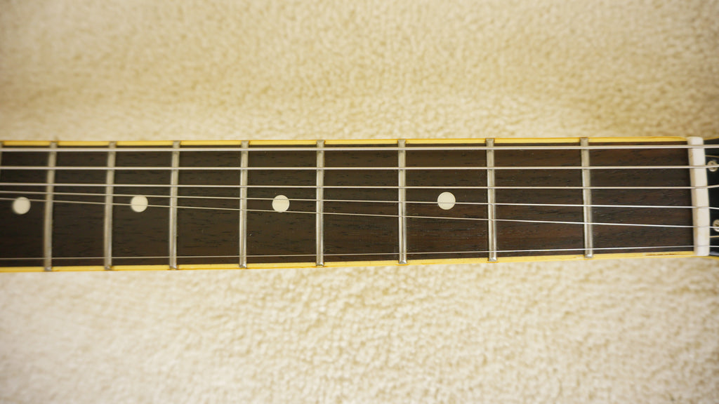 Blitz by Aria Pro II Leopard BLP-SPL TV Yellow P90 Electric Guitar