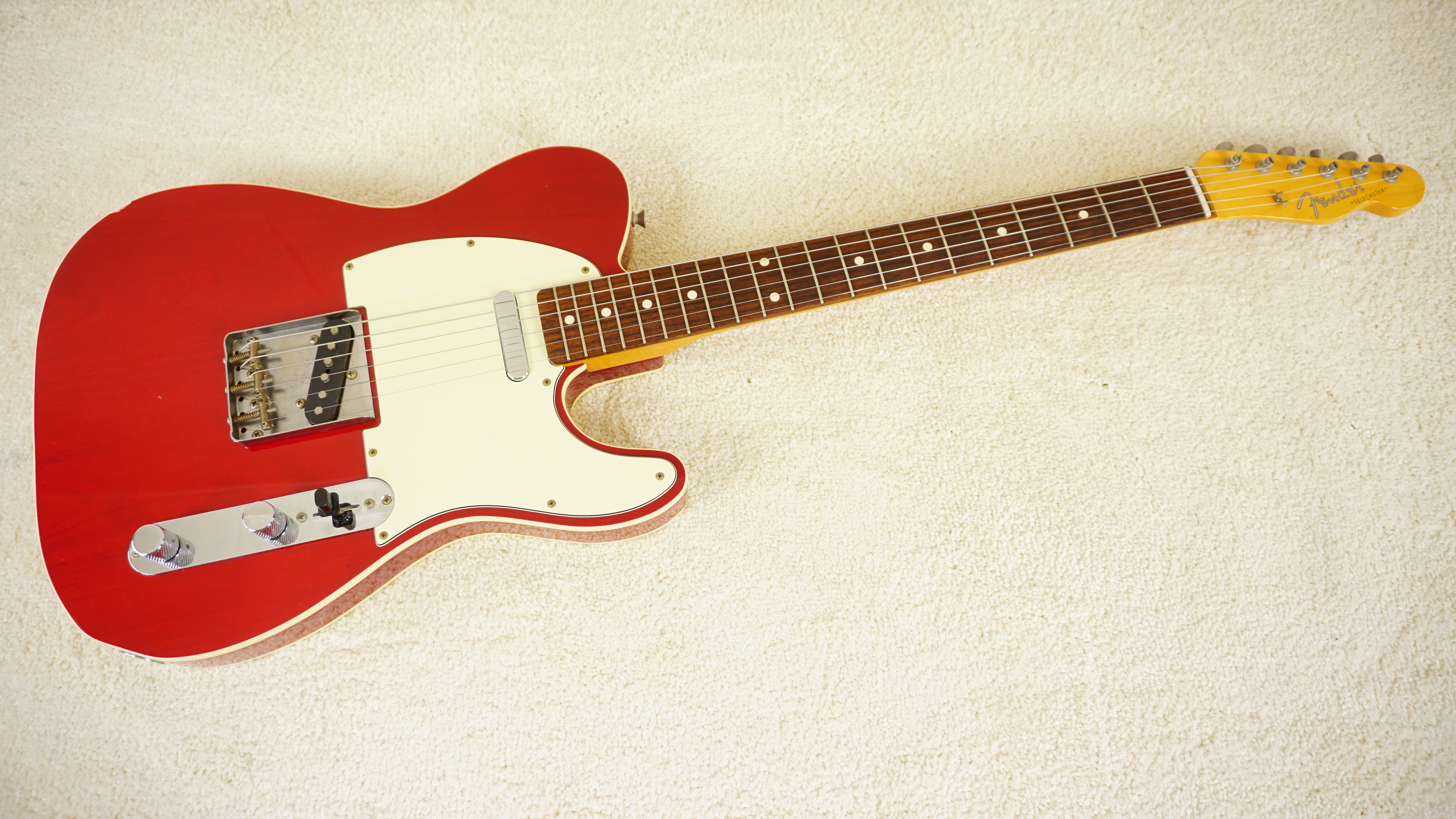 Fender Japan TL62B-75TX Telecaster Custom Cherry Bound Body