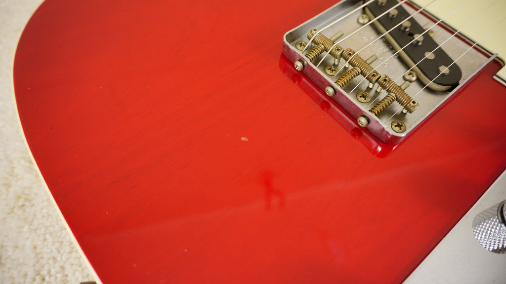 Fender Japan TL62B-75TX Telecaster Custom Cherry Bound Body