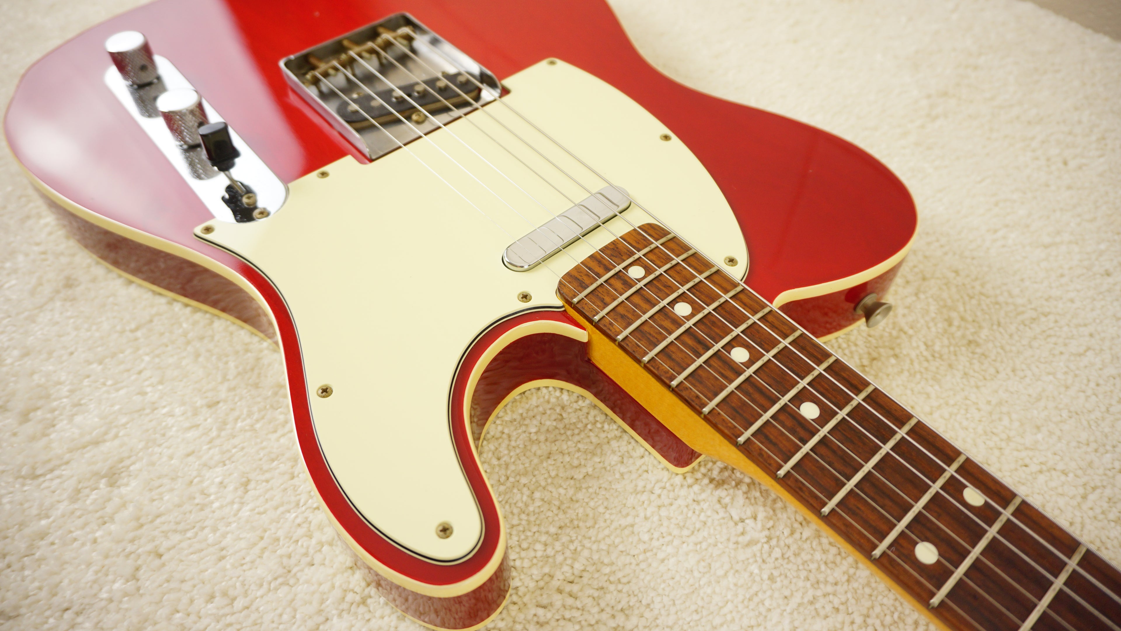 Fender Japan TL62B-75TX Telecaster Custom Cherry Bound Body