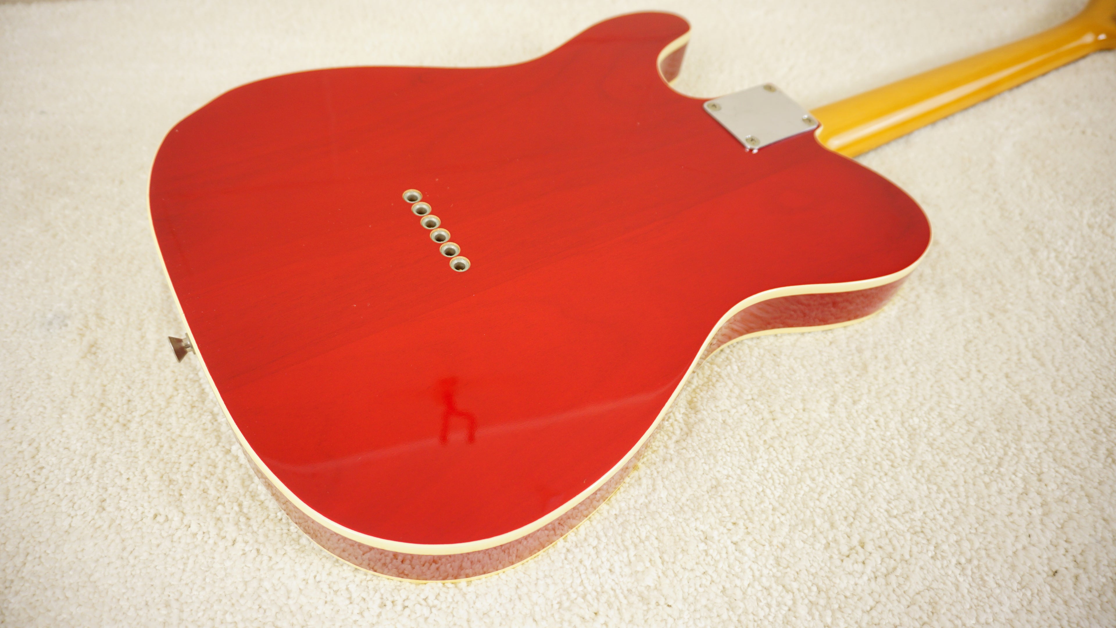 Fender Japan TL62B-75TX Telecaster Custom Cherry Bound Body