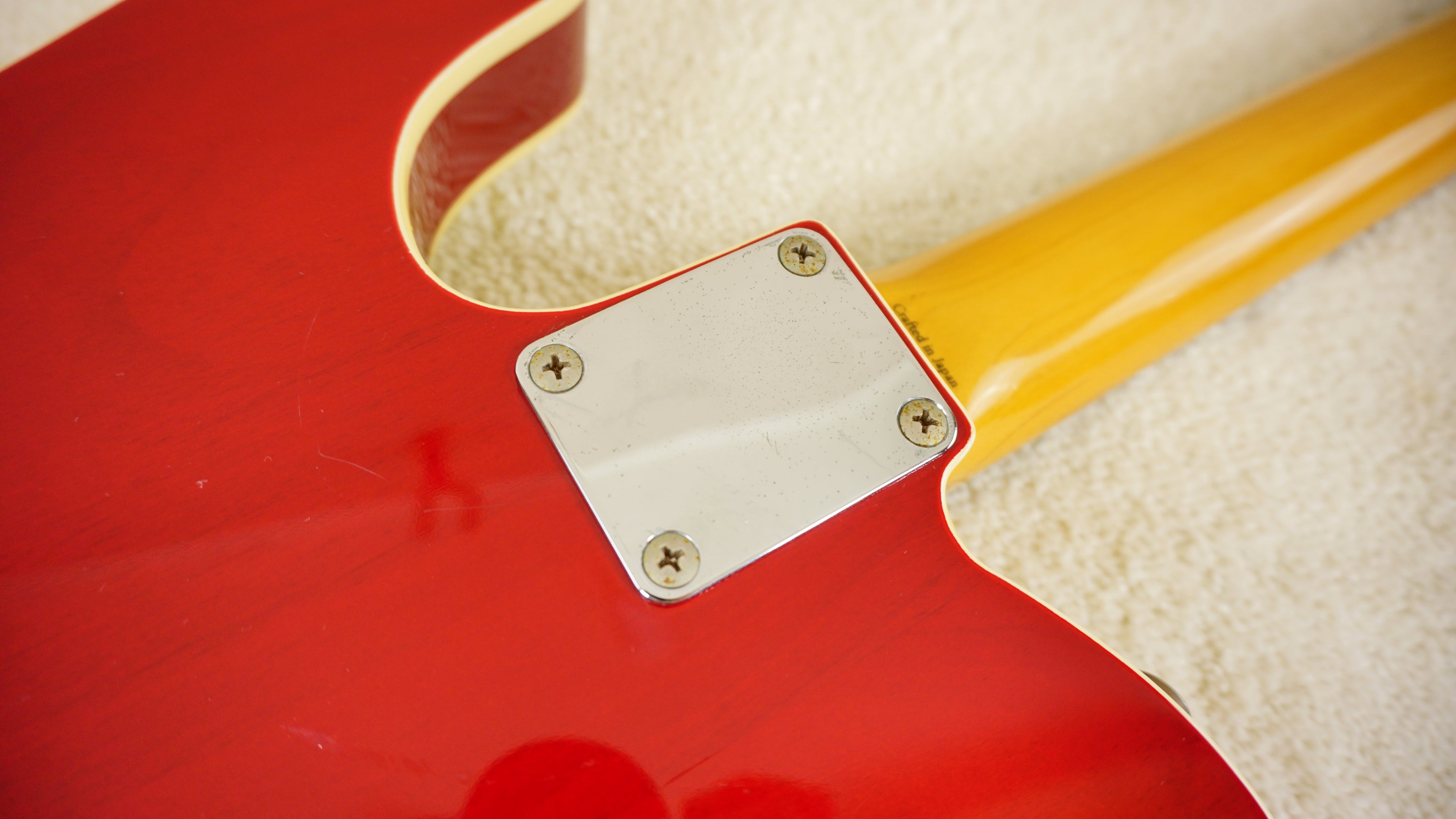 Fender Japan TL62B-75TX Telecaster Custom Cherry Bound Body