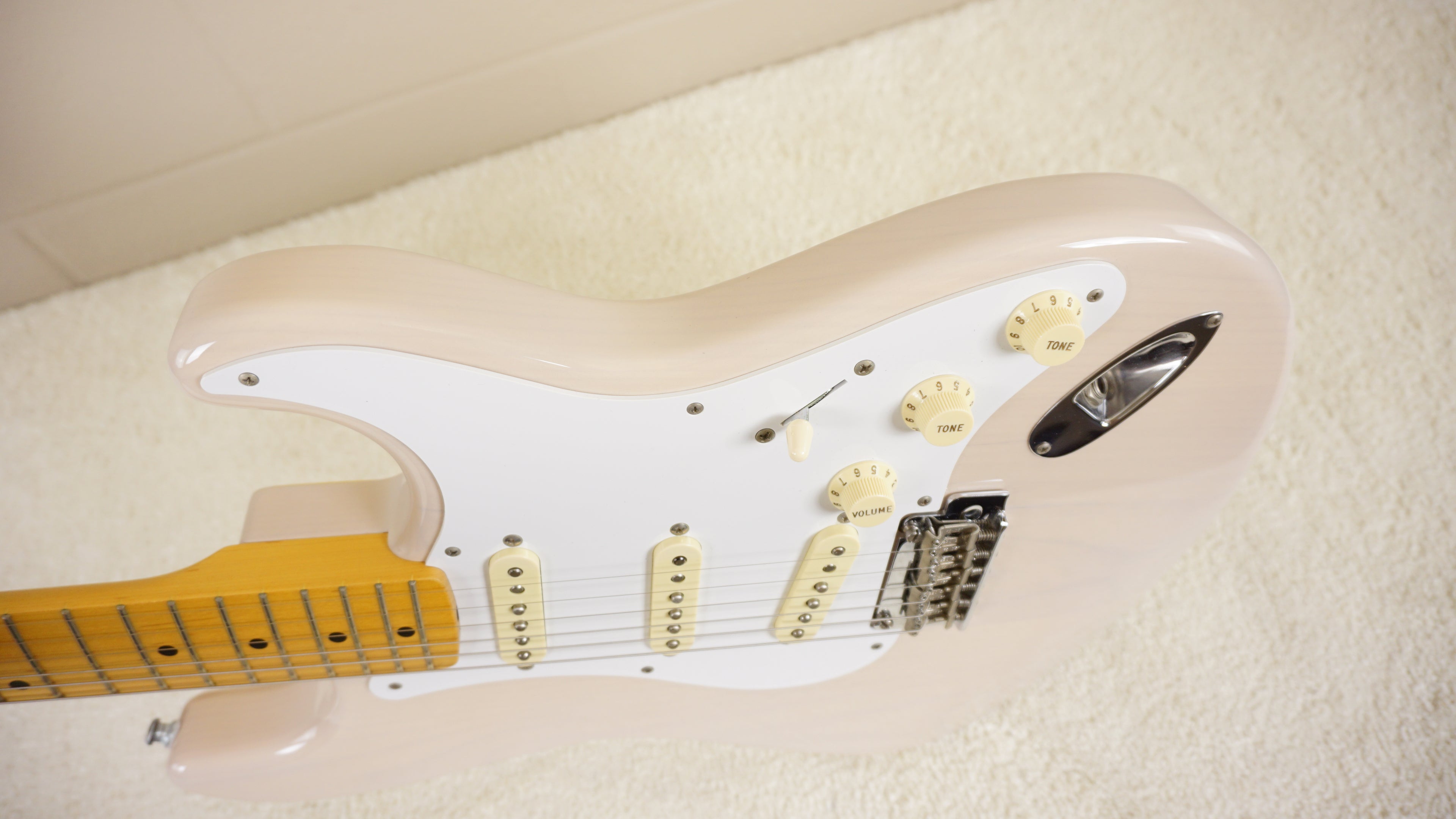 2017 Fender Japan Hybrid ’50s Stratocaster US Vintage Pickups - Blonde