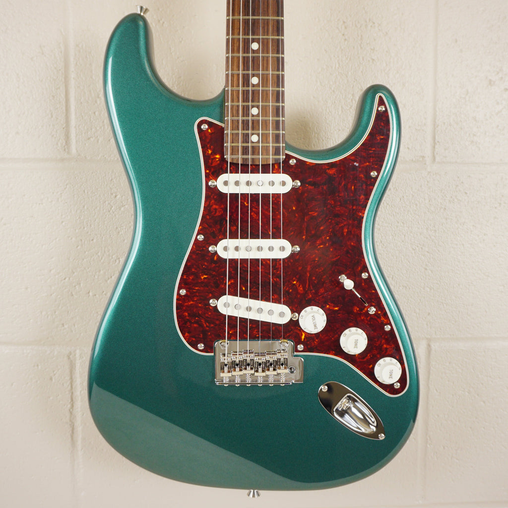 2026 Fender MIJ FSR Hybrid II Stratocaster Sherwood Green Matching Headstock