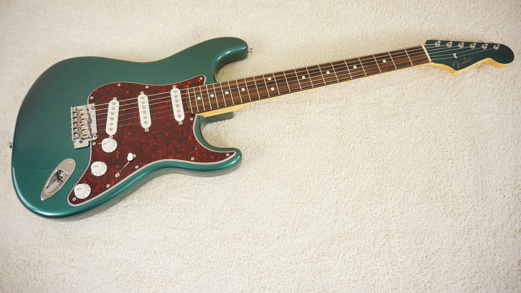 2026 Fender MIJ FSR Hybrid II Stratocaster Sherwood Green Matching Headstock