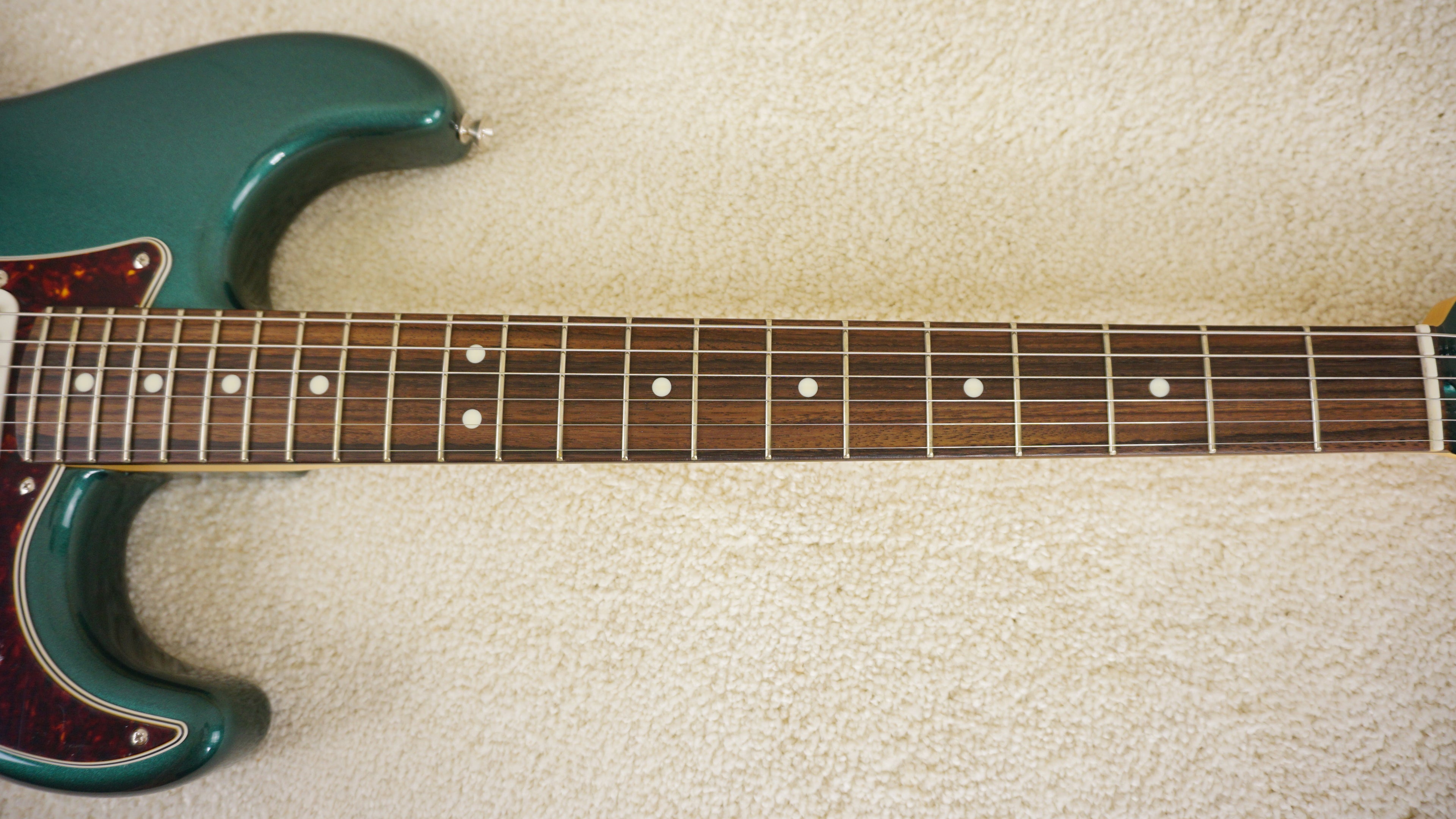 2026 Fender MIJ FSR Hybrid II Stratocaster Sherwood Green Matching Headstock