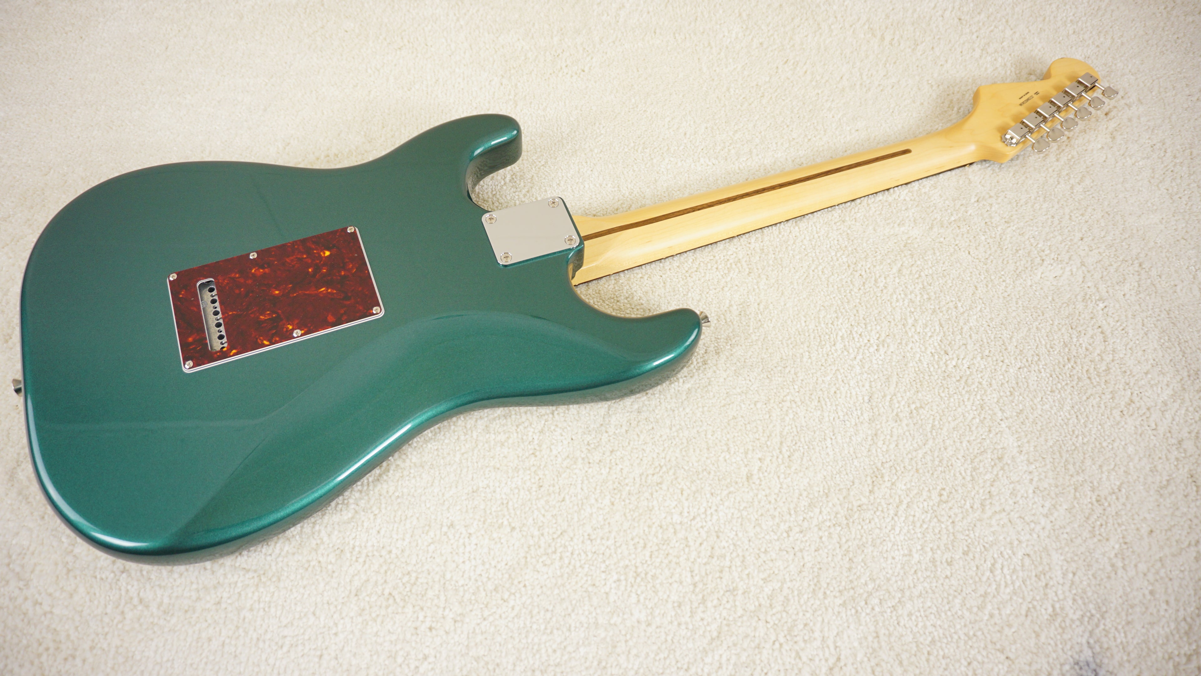 2026 Fender MIJ FSR Hybrid II Stratocaster Sherwood Green Matching Headstock