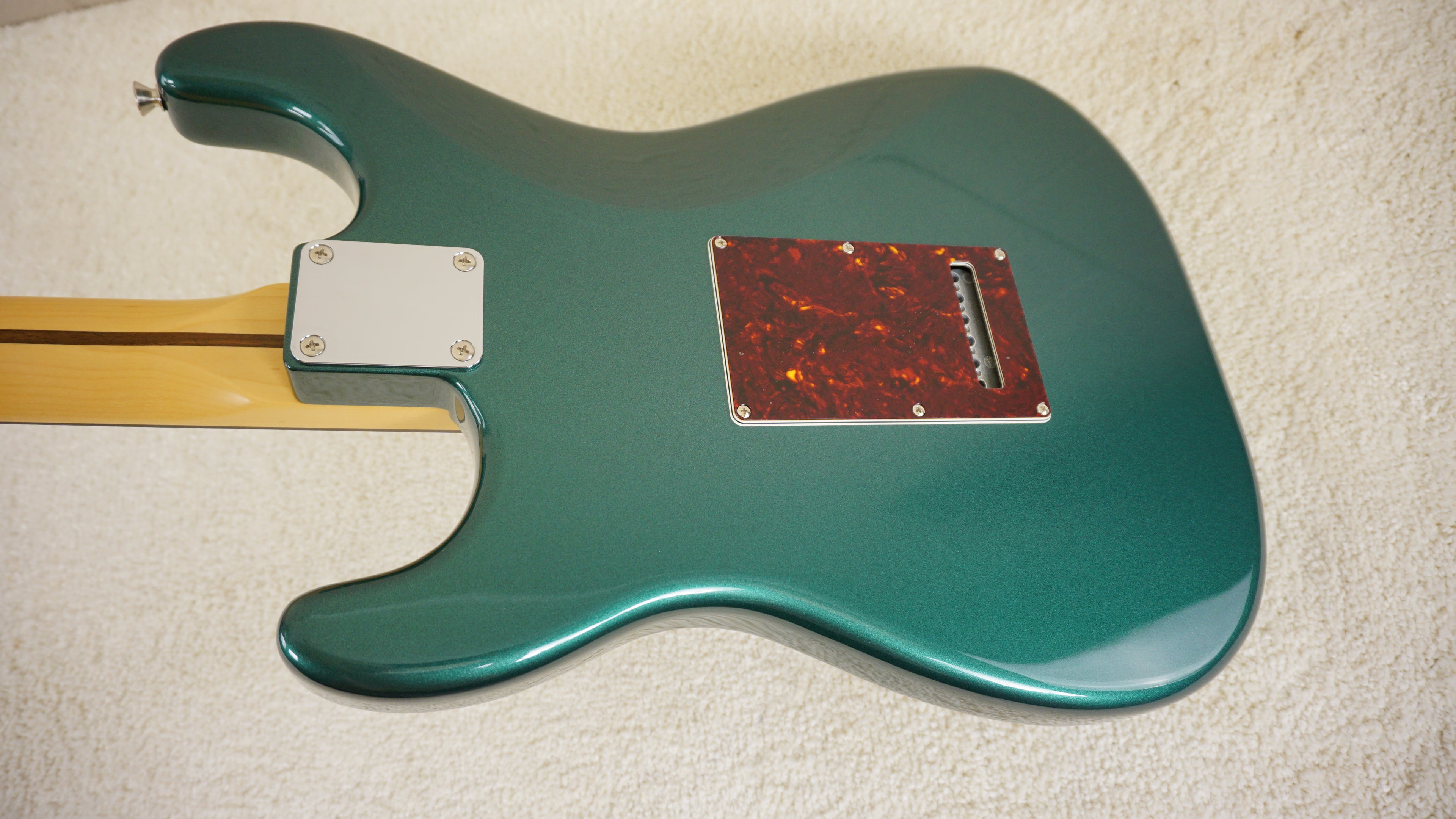 2026 Fender MIJ FSR Hybrid II Stratocaster Sherwood Green Matching Headstock