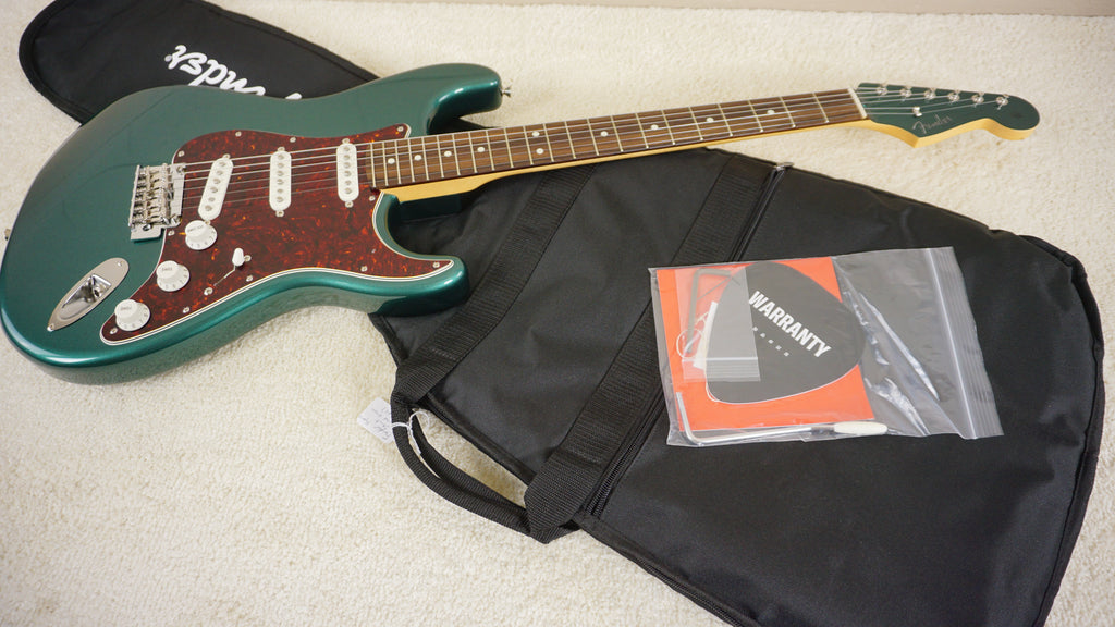 2026 Fender MIJ FSR Hybrid II Stratocaster Sherwood Green Matching Headstock