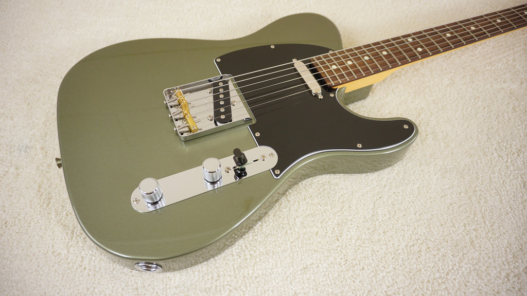 2024 Fender Japan Hybrid II Telecaster FSR Collection Jasper Olive Metallic