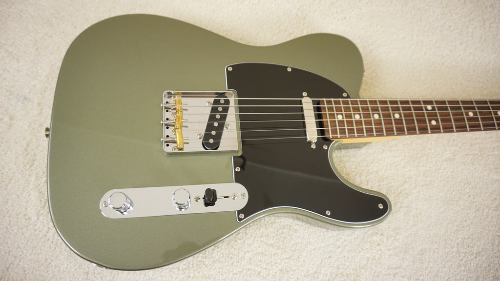 2024 Fender Japan Hybrid II Telecaster FSR Collection Jasper Olive Metallic