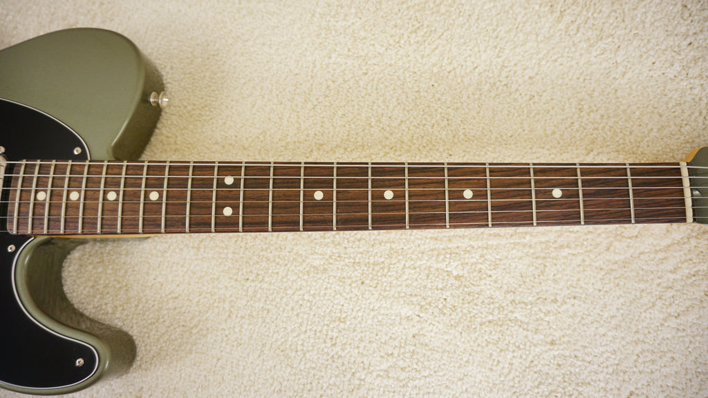 2024 Fender Japan Hybrid II Telecaster FSR Collection Jasper Olive Metallic