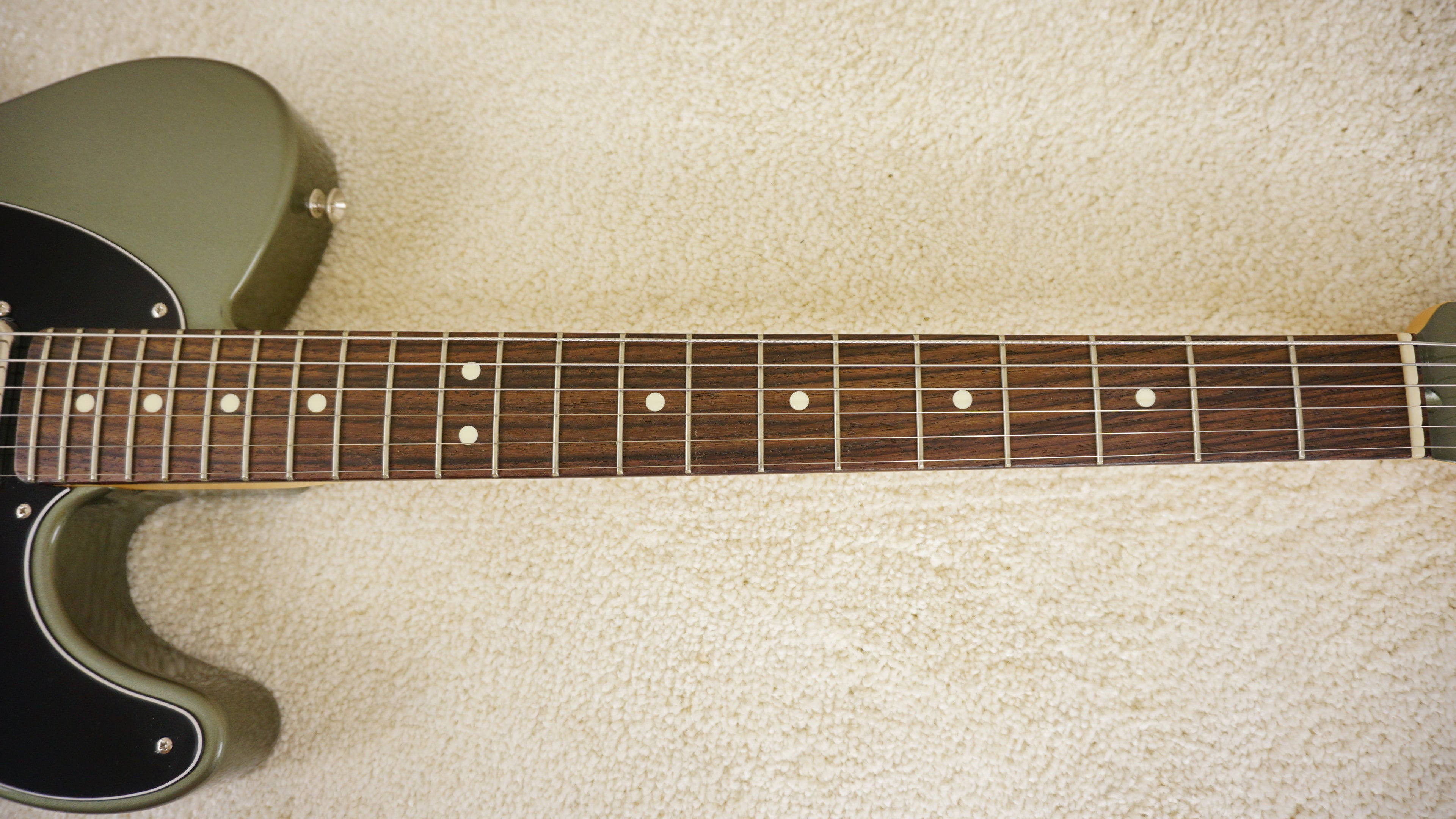2024 Fender Japan Hybrid II Telecaster FSR Collection Jasper Olive Metallic