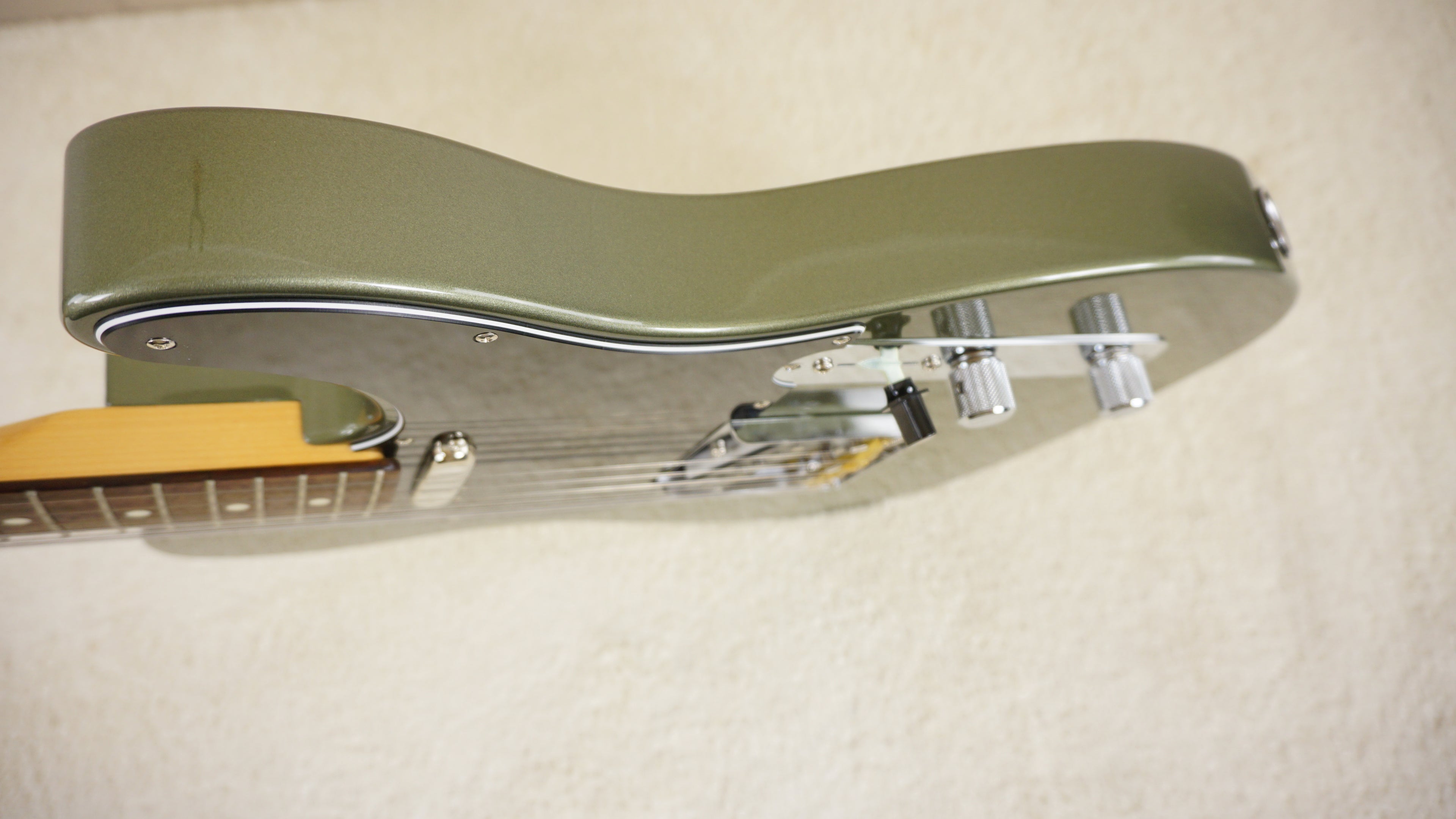 2024 Fender Japan Hybrid II Telecaster FSR Collection Jasper Olive Metallic