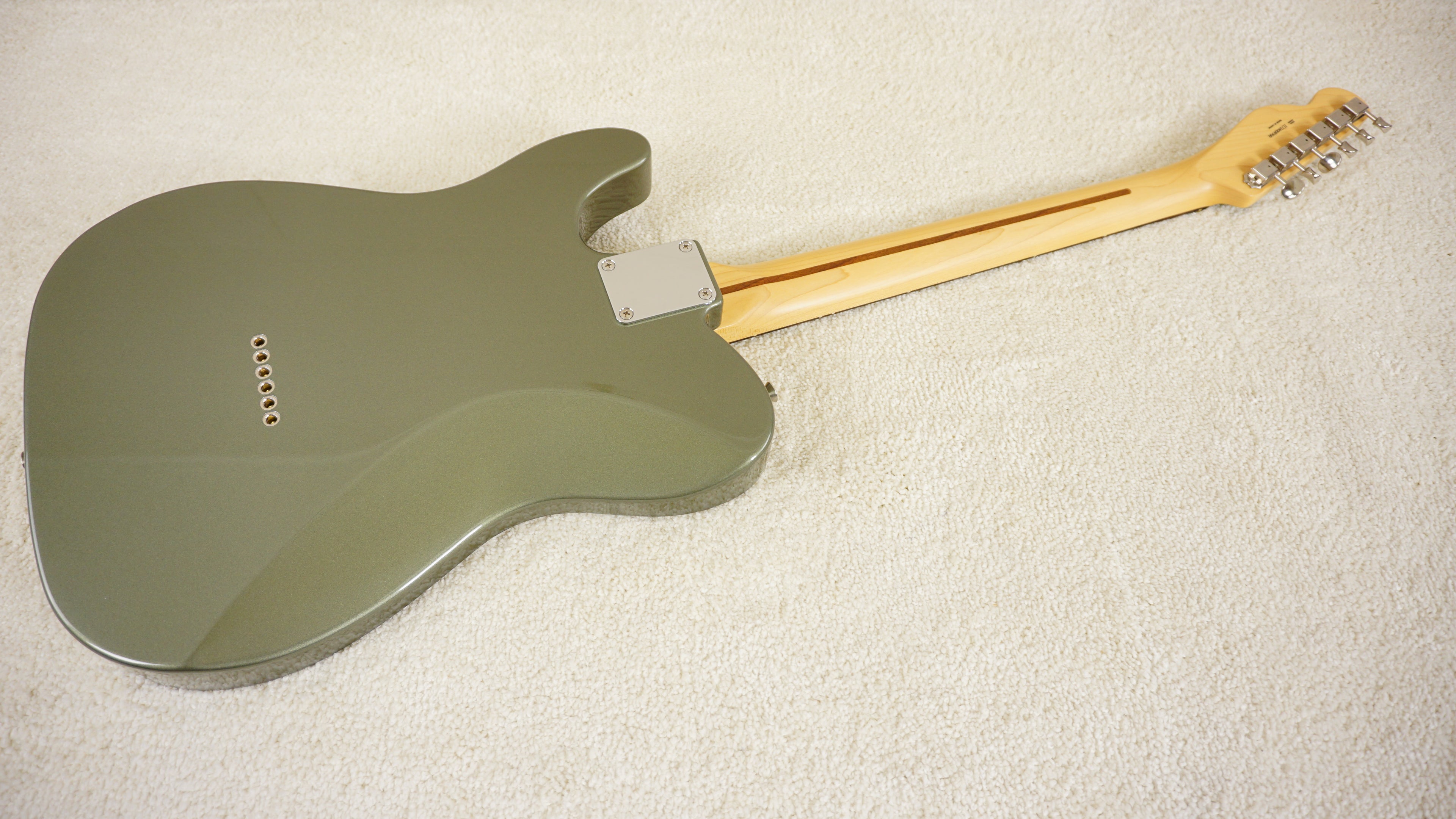 2024 Fender Japan Hybrid II Telecaster FSR Collection Jasper Olive Metallic