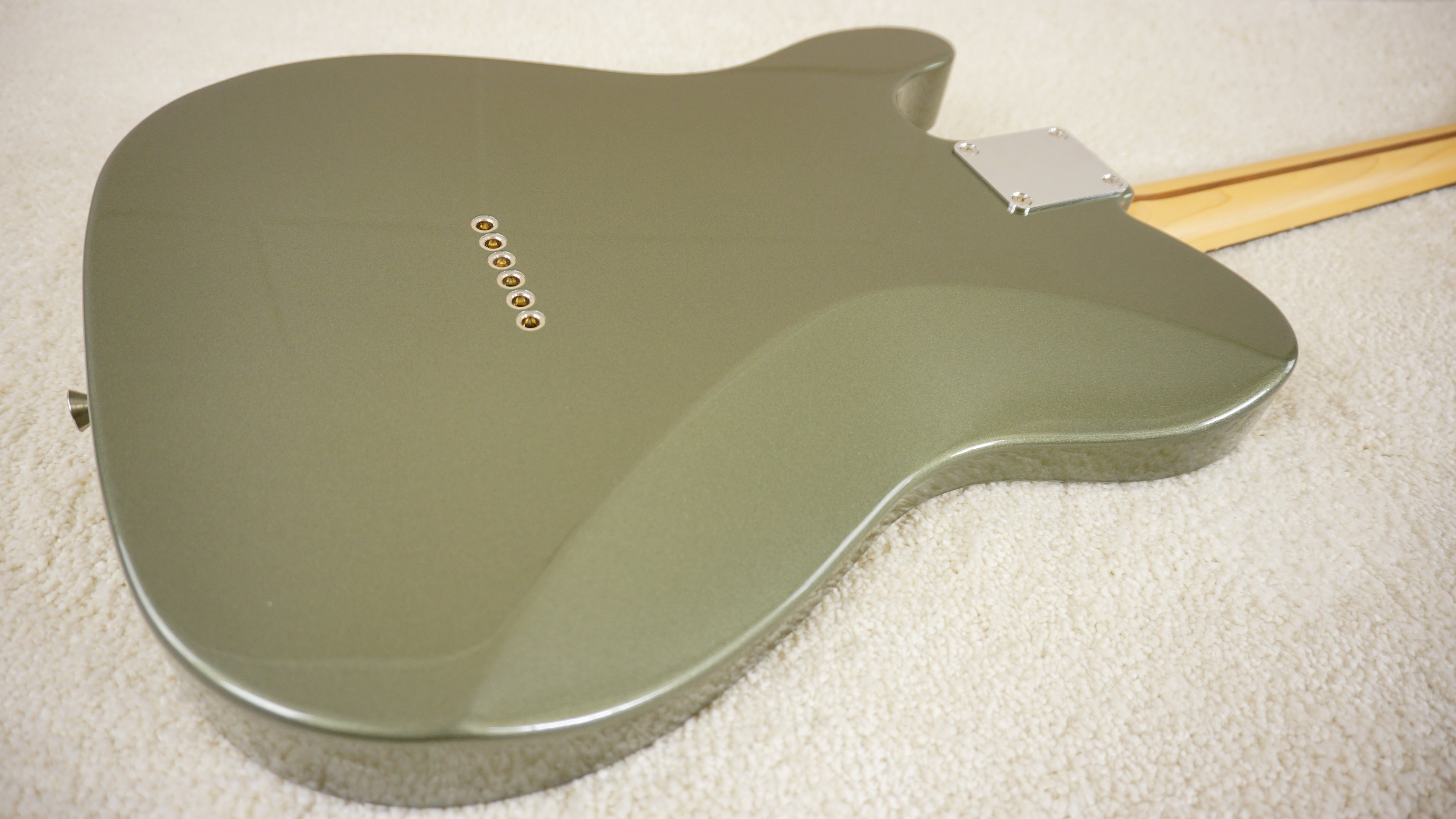 2024 Fender Japan Hybrid II Telecaster FSR Collection Jasper Olive Metallic