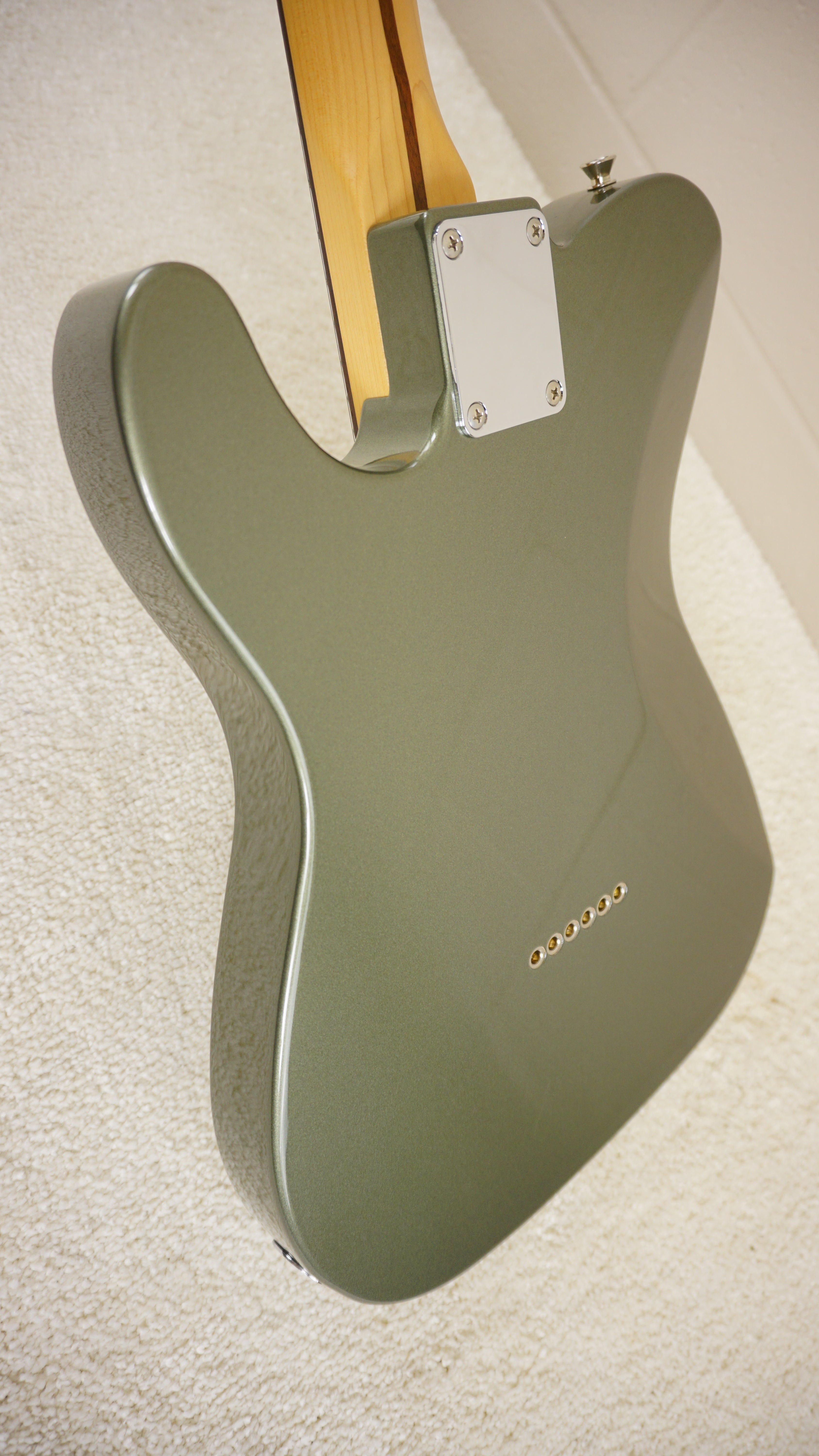 2024 Fender Japan Hybrid II Telecaster FSR Collection Jasper Olive Metallic