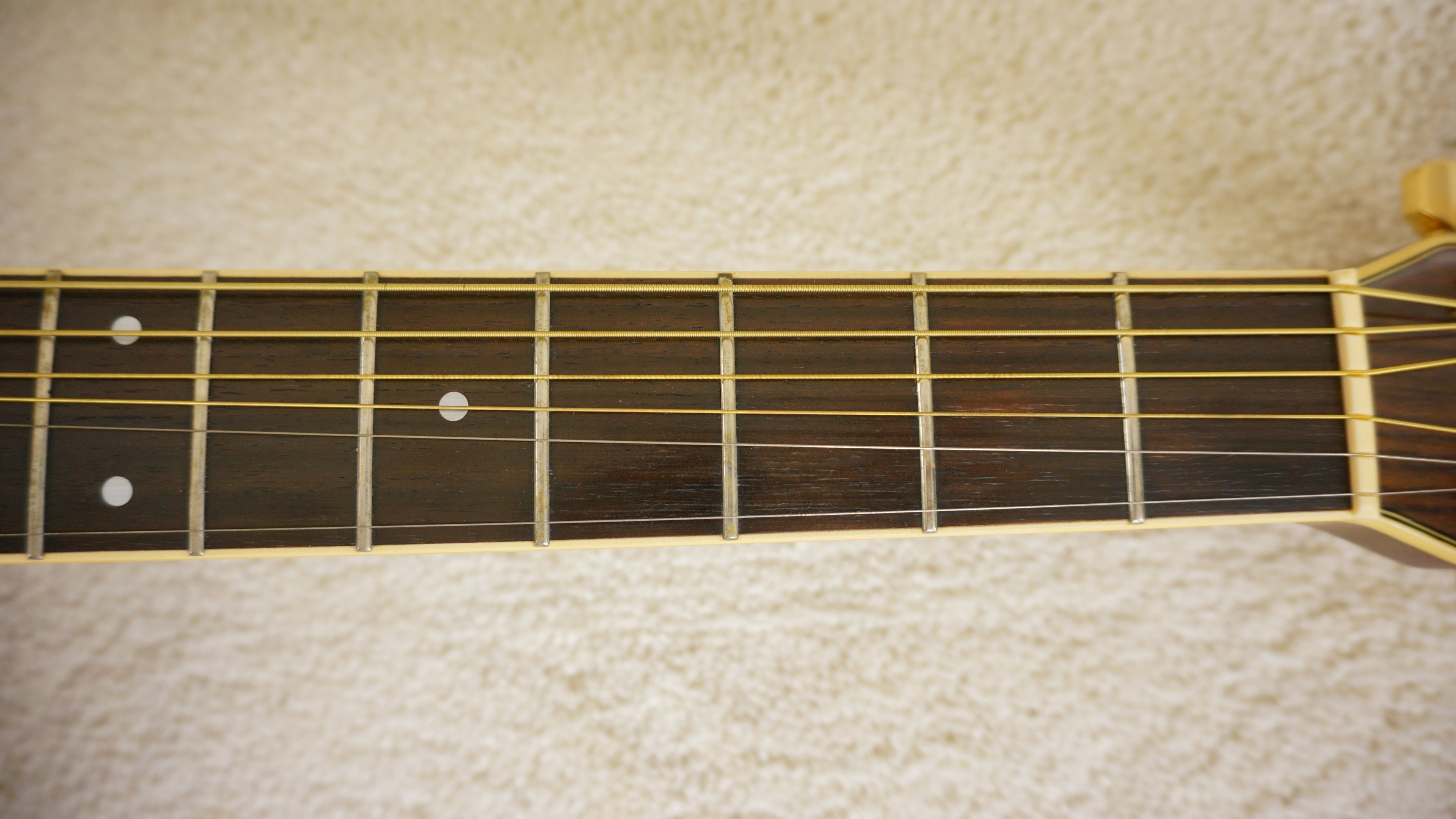 Morris KM-80 Japan Solid Mahogany & Rosewood Acoustic Guitar w/ Hard Case