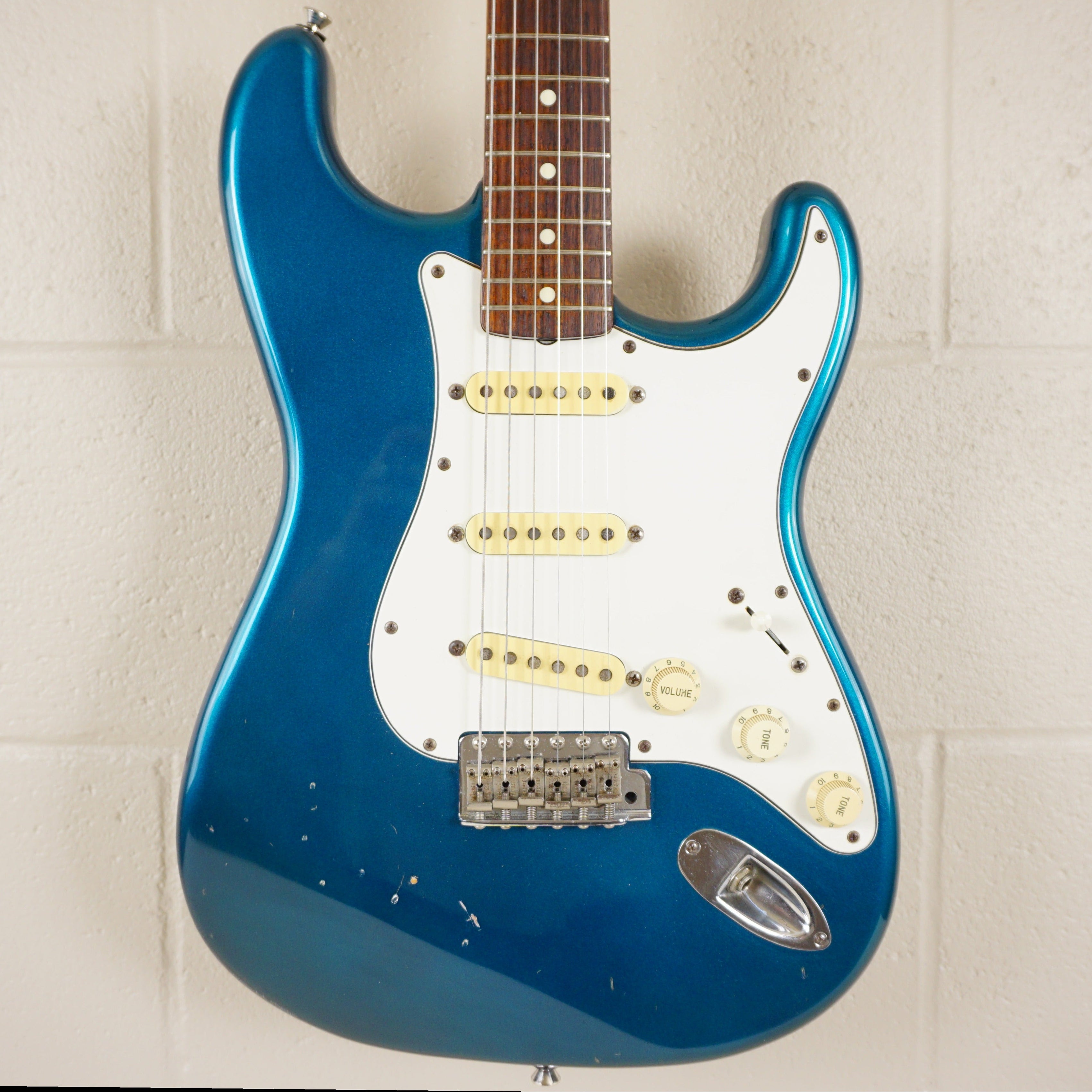 Fender Japan ST-62AS/H 40th Anniversary 1994 Lake Placid Blue Foto Flame
