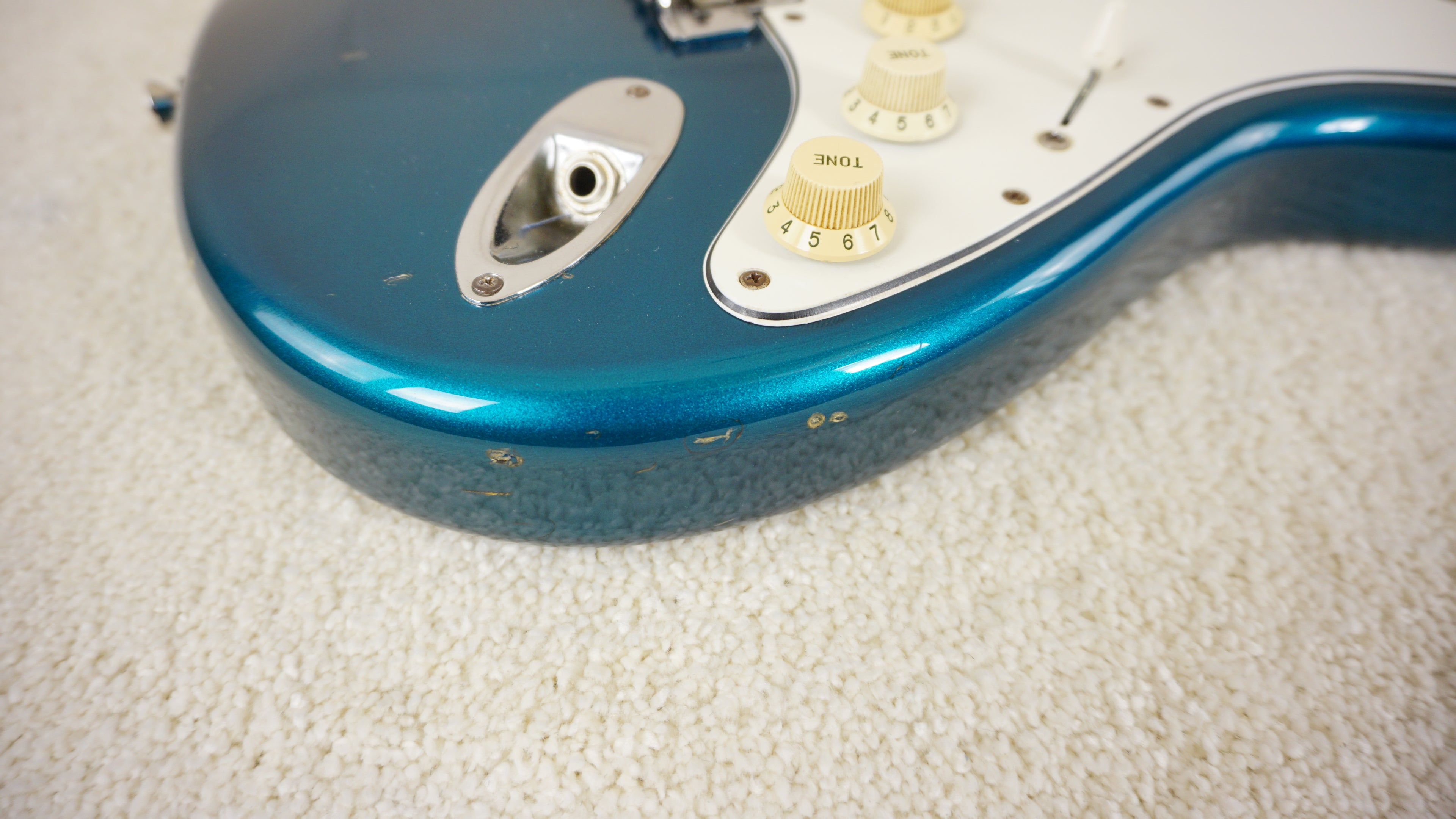 Fender Japan ST-62AS/H 40th Anniversary 1994 Lake Placid Blue Foto Flame