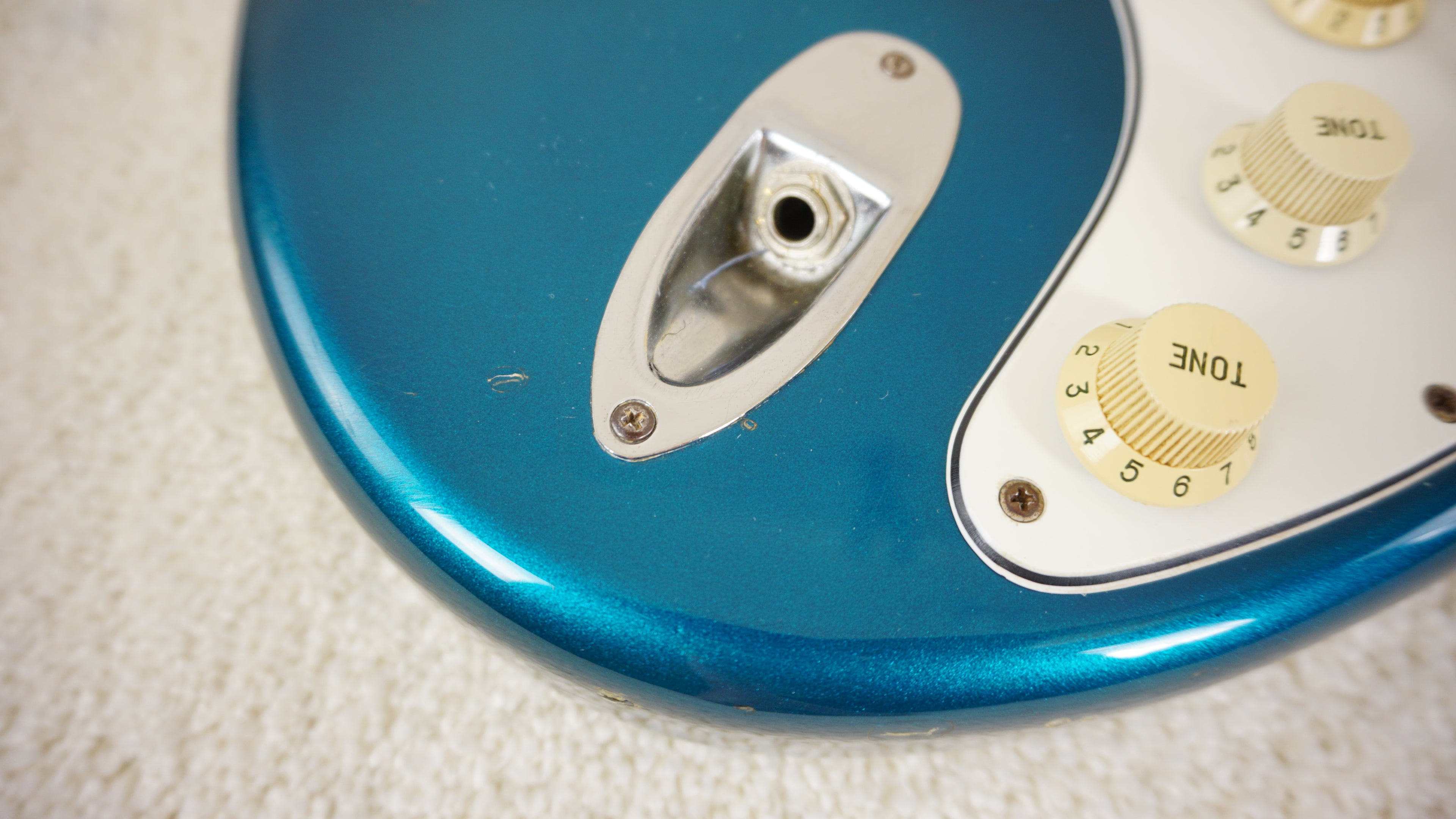 Fender Japan ST-62AS/H 40th Anniversary 1994 Lake Placid Blue Foto Flame