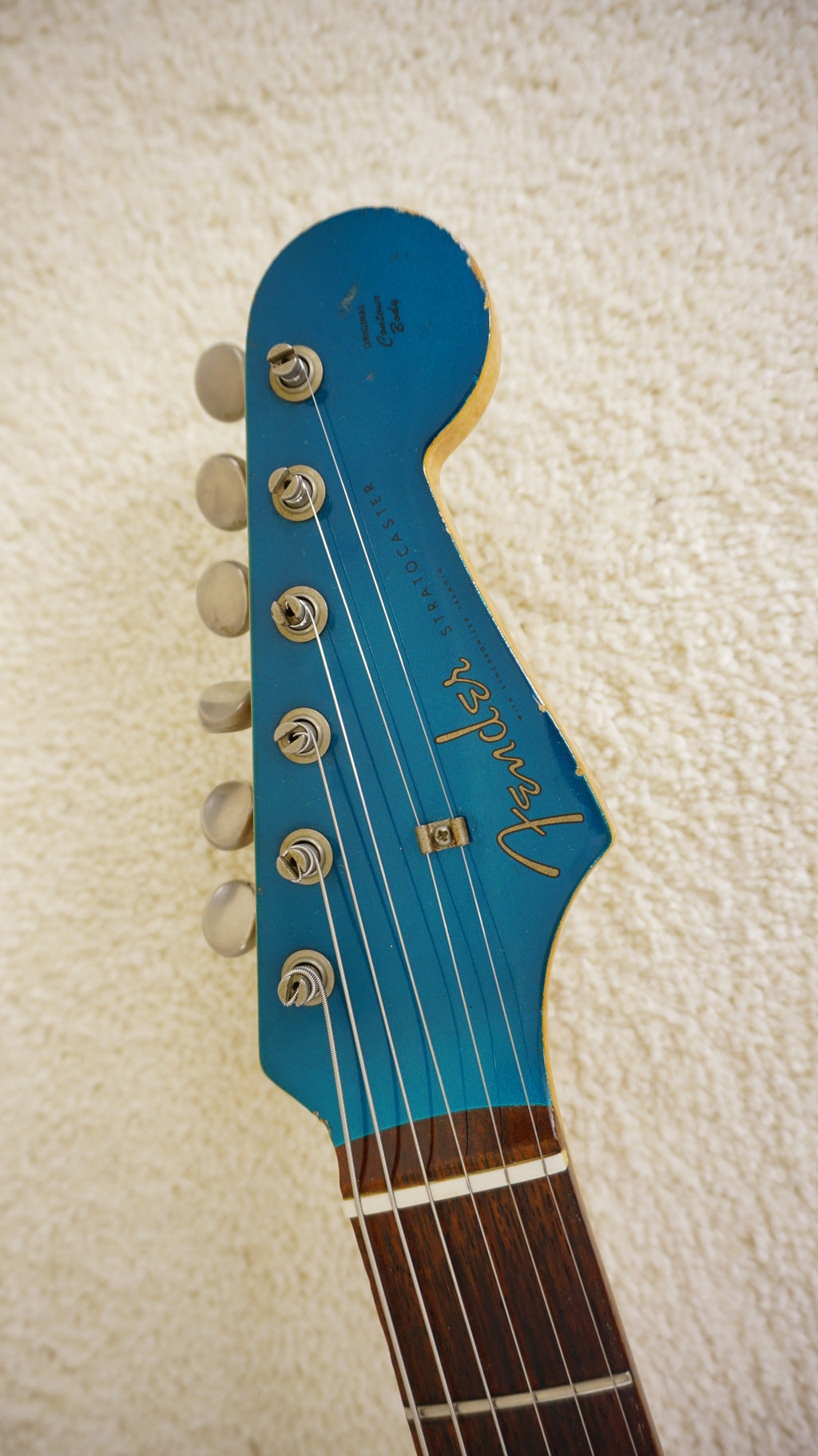 Fender Japan ST-62AS/H 40th Anniversary 1994 Lake Placid Blue Foto Flame