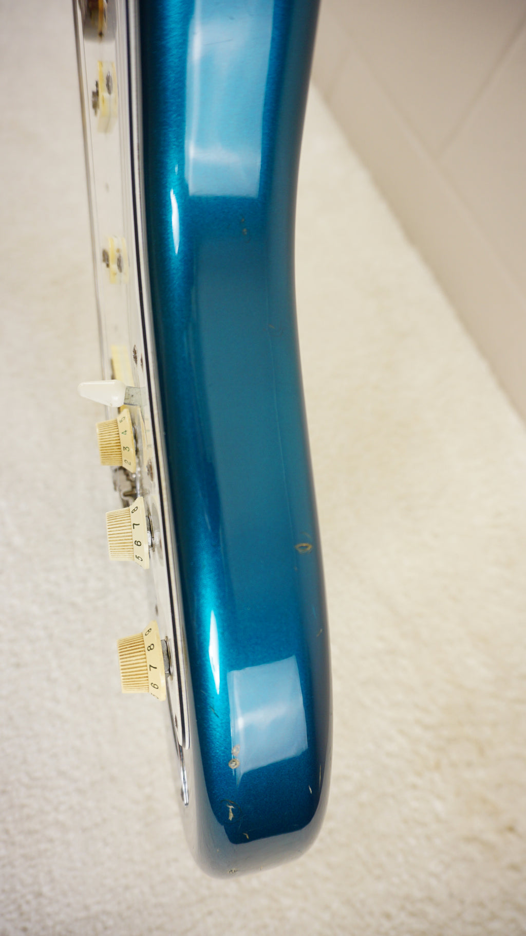 Fender Japan ST-62AS/H 40th Anniversary 1994 Lake Placid Blue Foto Flame