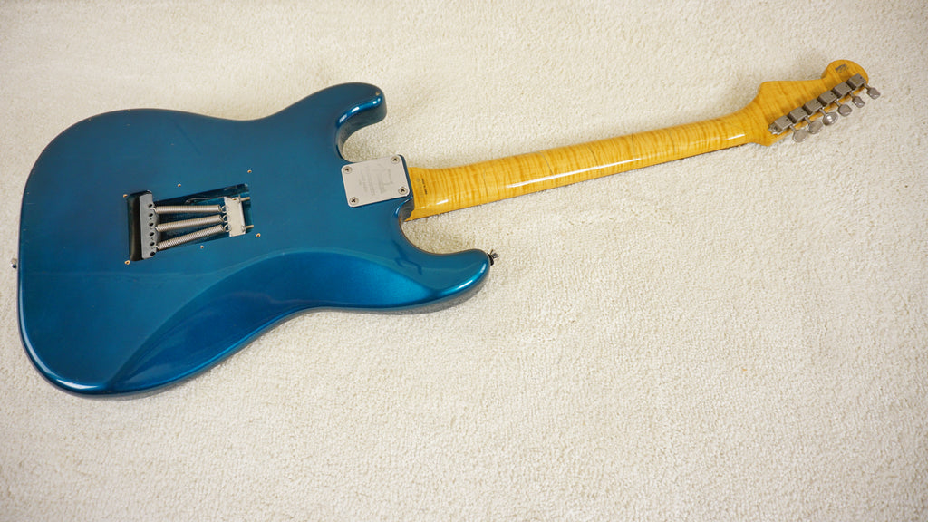 Fender Japan ST-62AS/H 40th Anniversary 1994 Lake Placid Blue Foto Flame