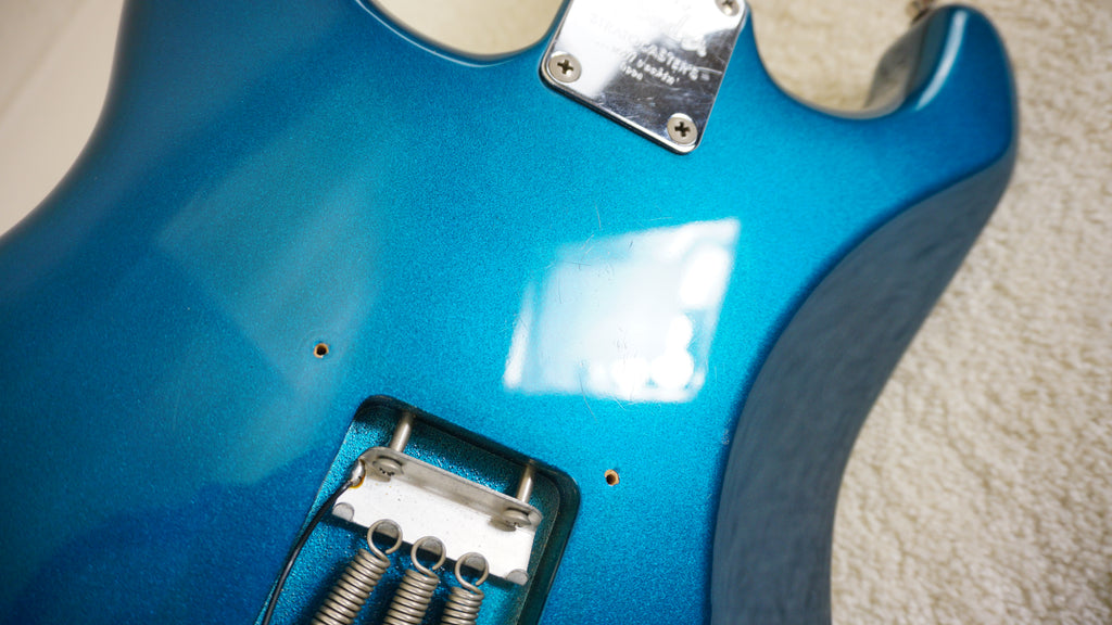 Fender Japan ST-62AS/H 40th Anniversary 1994 Lake Placid Blue Foto Flame