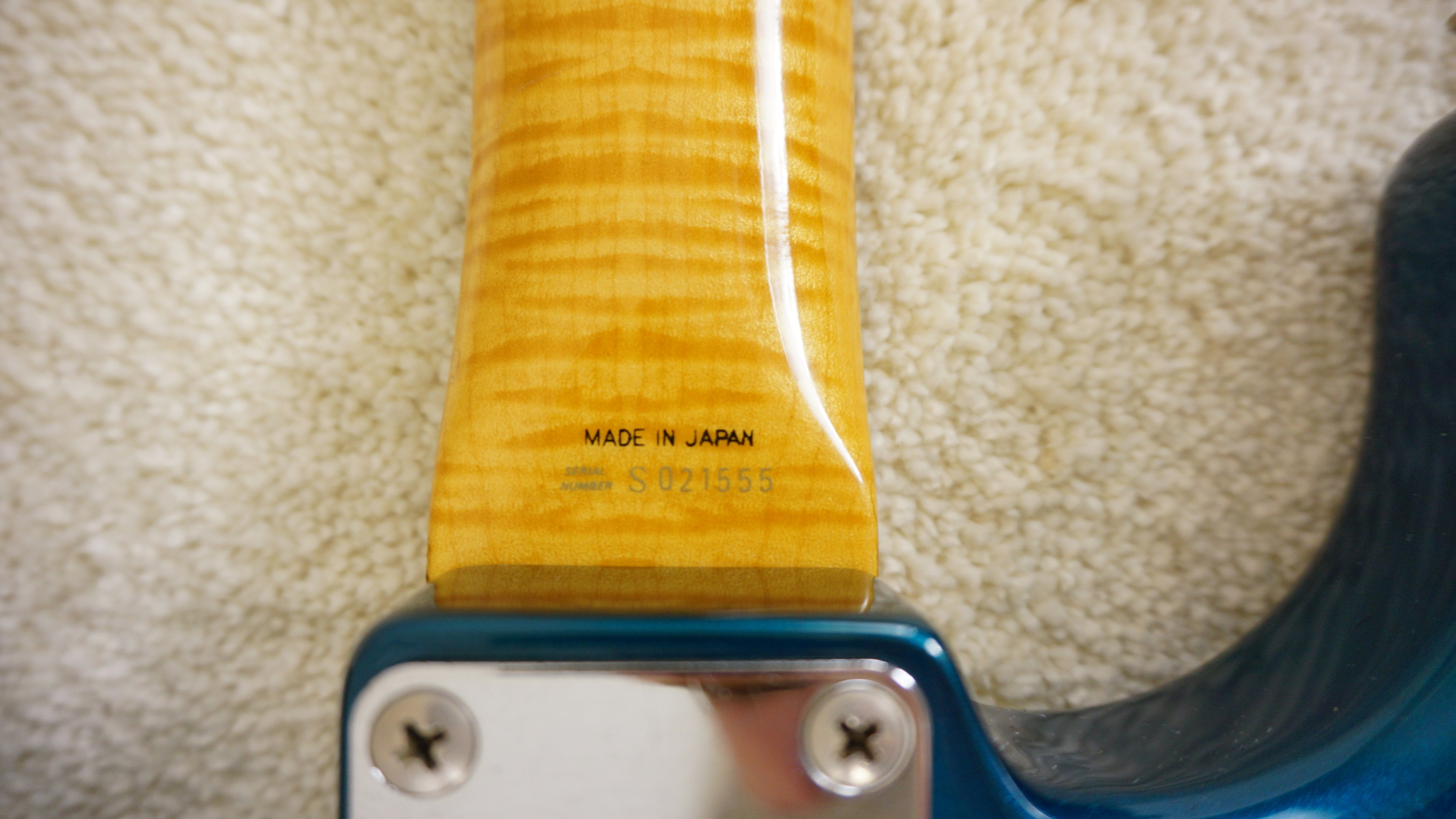 Fender Japan ST-62AS/H 40th Anniversary 1994 Lake Placid Blue Foto Flame