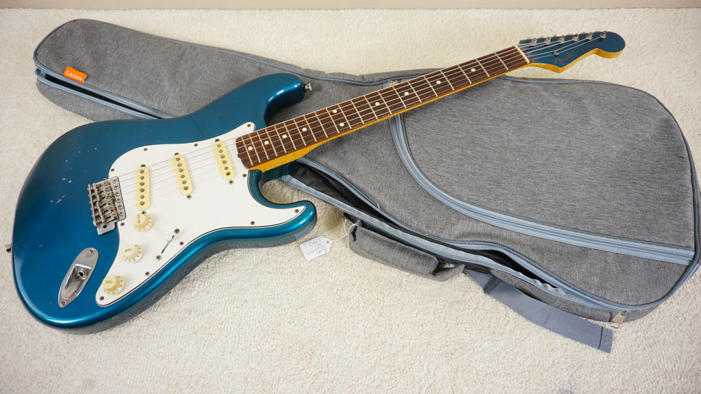 Fender Japan ST-62AS/H 40th Anniversary 1994 Lake Placid Blue Foto Flame