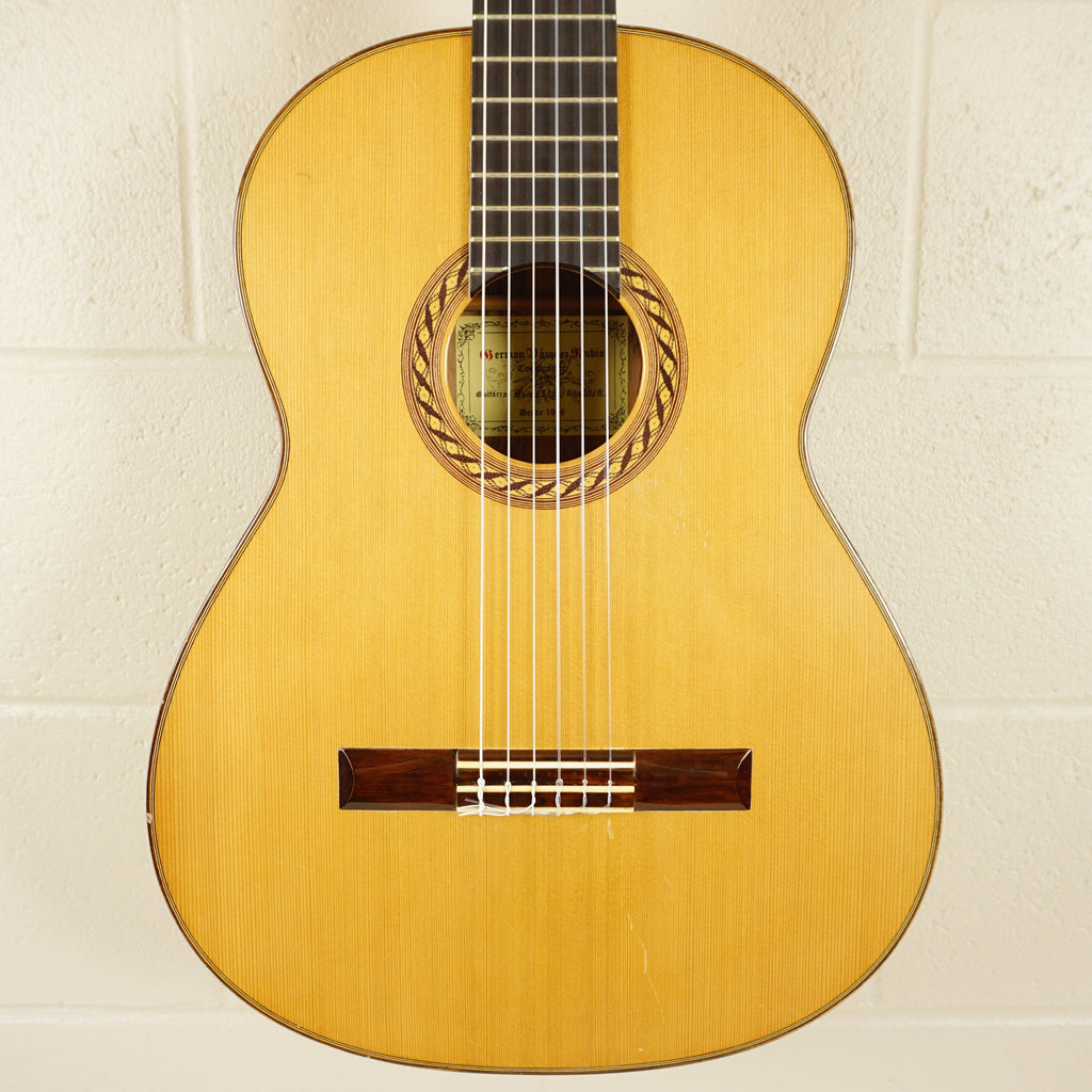 2015 German Vazquez Rubio Estudio Classical Guitar Spruce / Palo Escrito