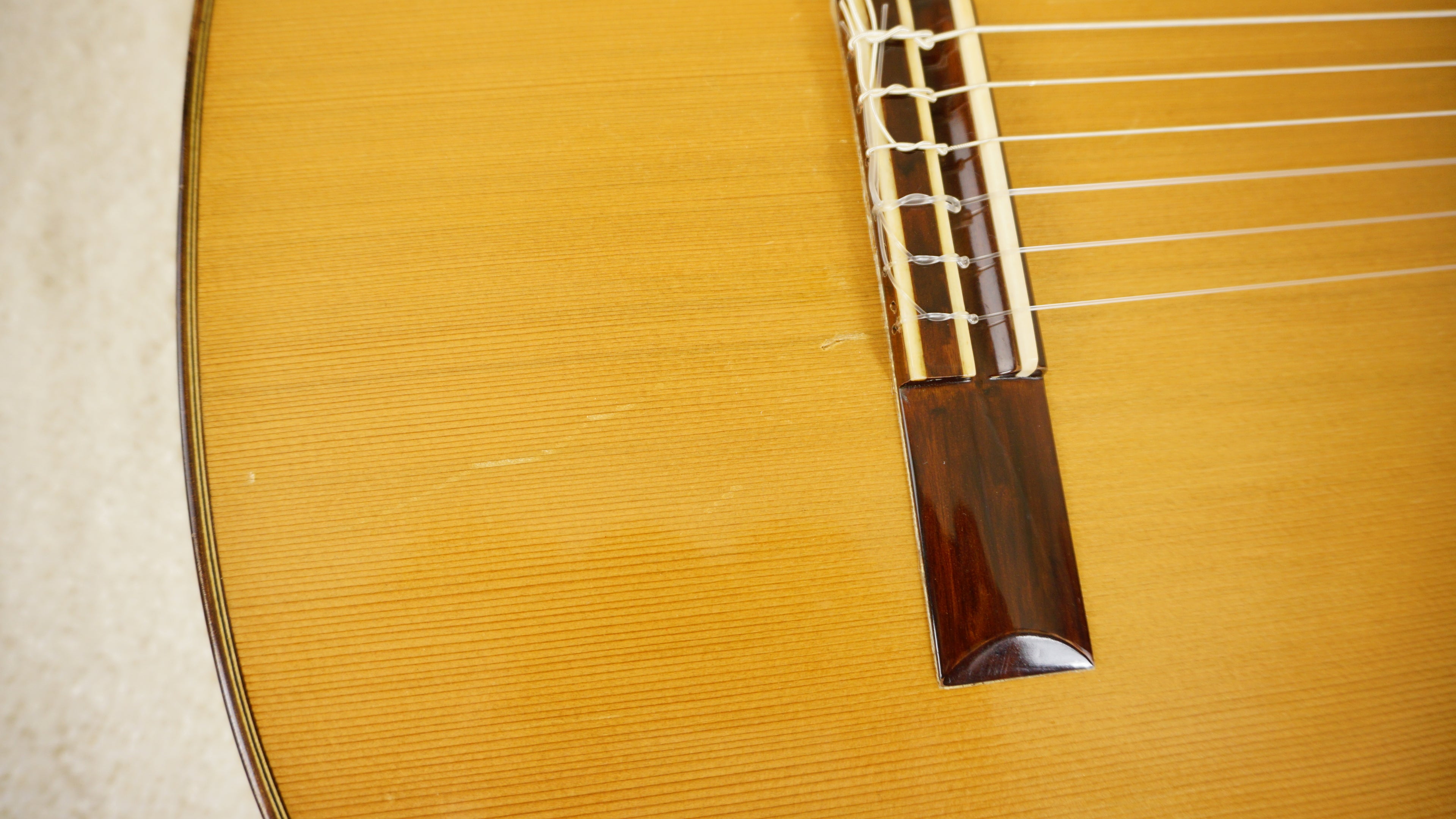 2015 German Vazquez Rubio Estudio Classical Guitar Spruce / Palo Escrito