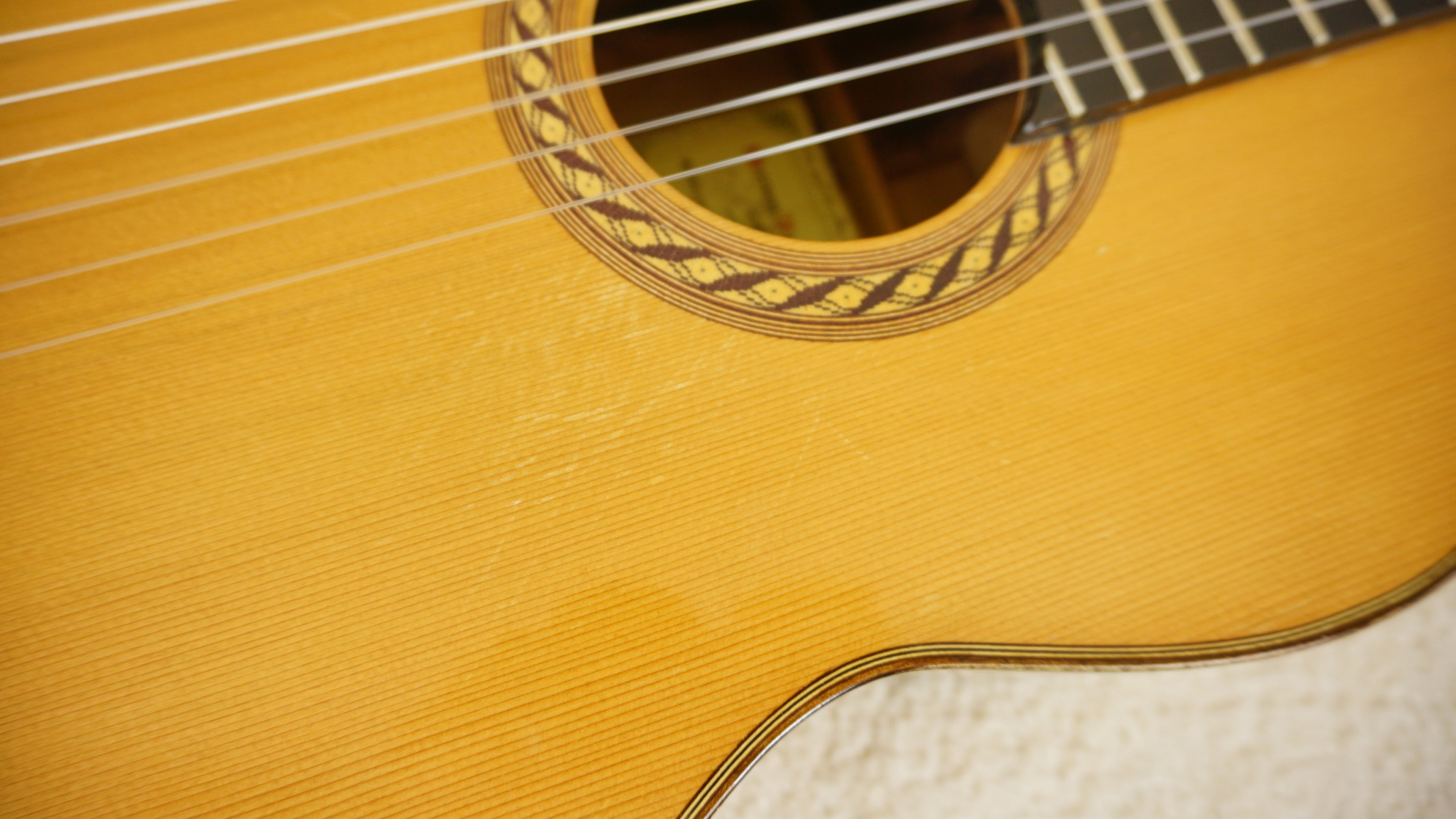 2015 German Vazquez Rubio Estudio Classical Guitar Spruce / Palo Escrito