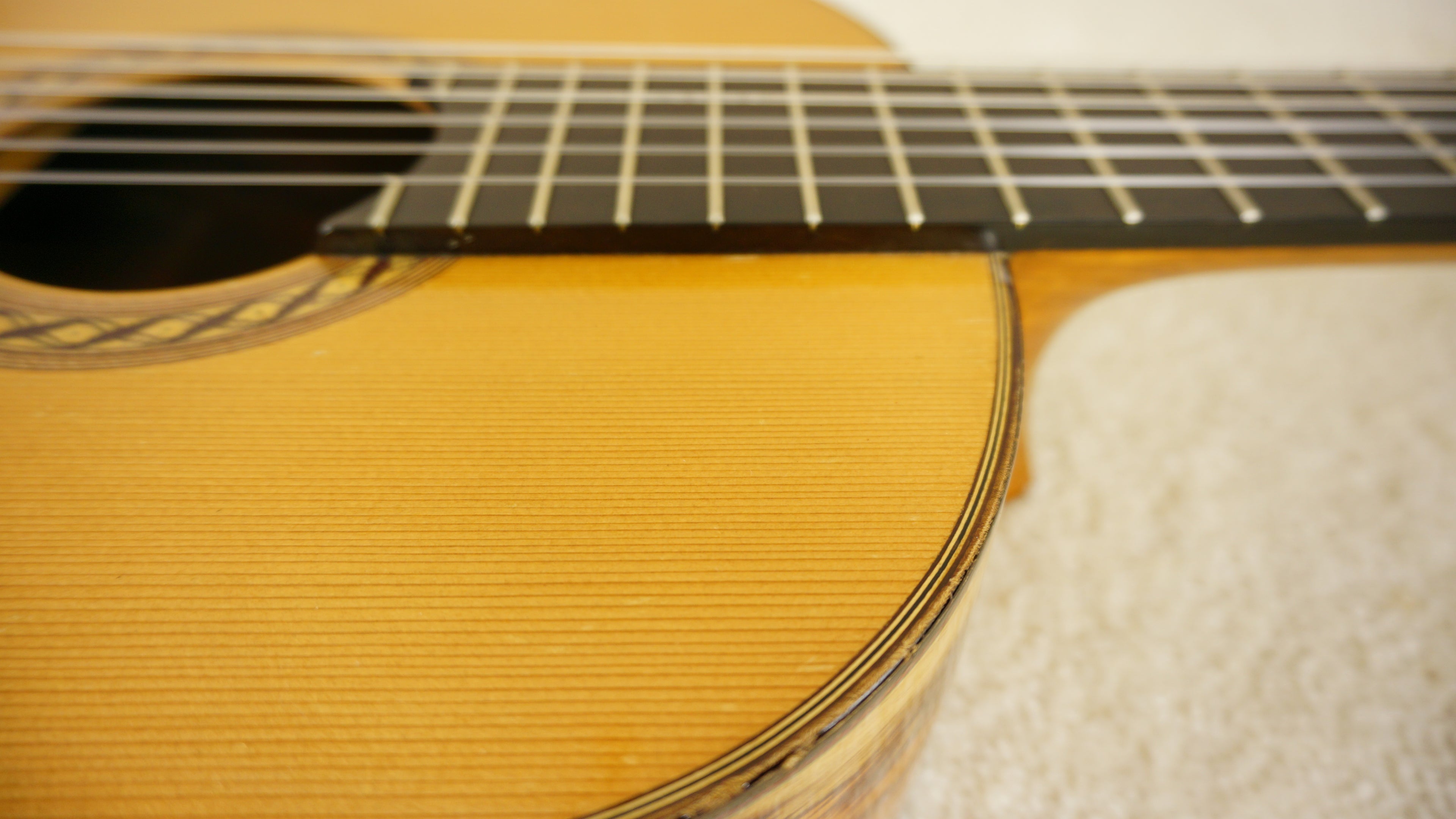 2015 German Vazquez Rubio Estudio Classical Guitar Spruce / Palo Escrito