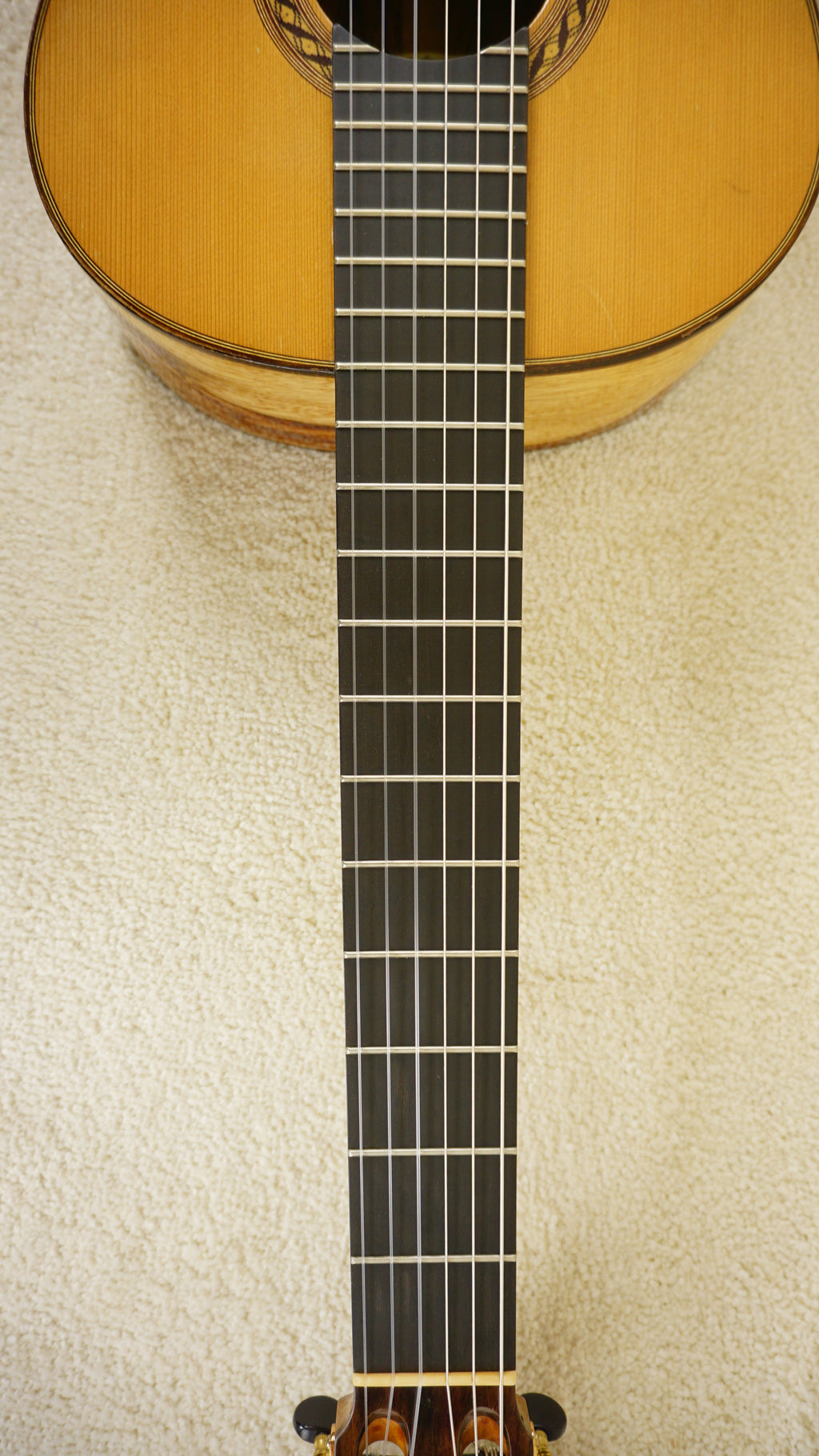 2015 German Vazquez Rubio Estudio Classical Guitar Spruce / Palo Escrito