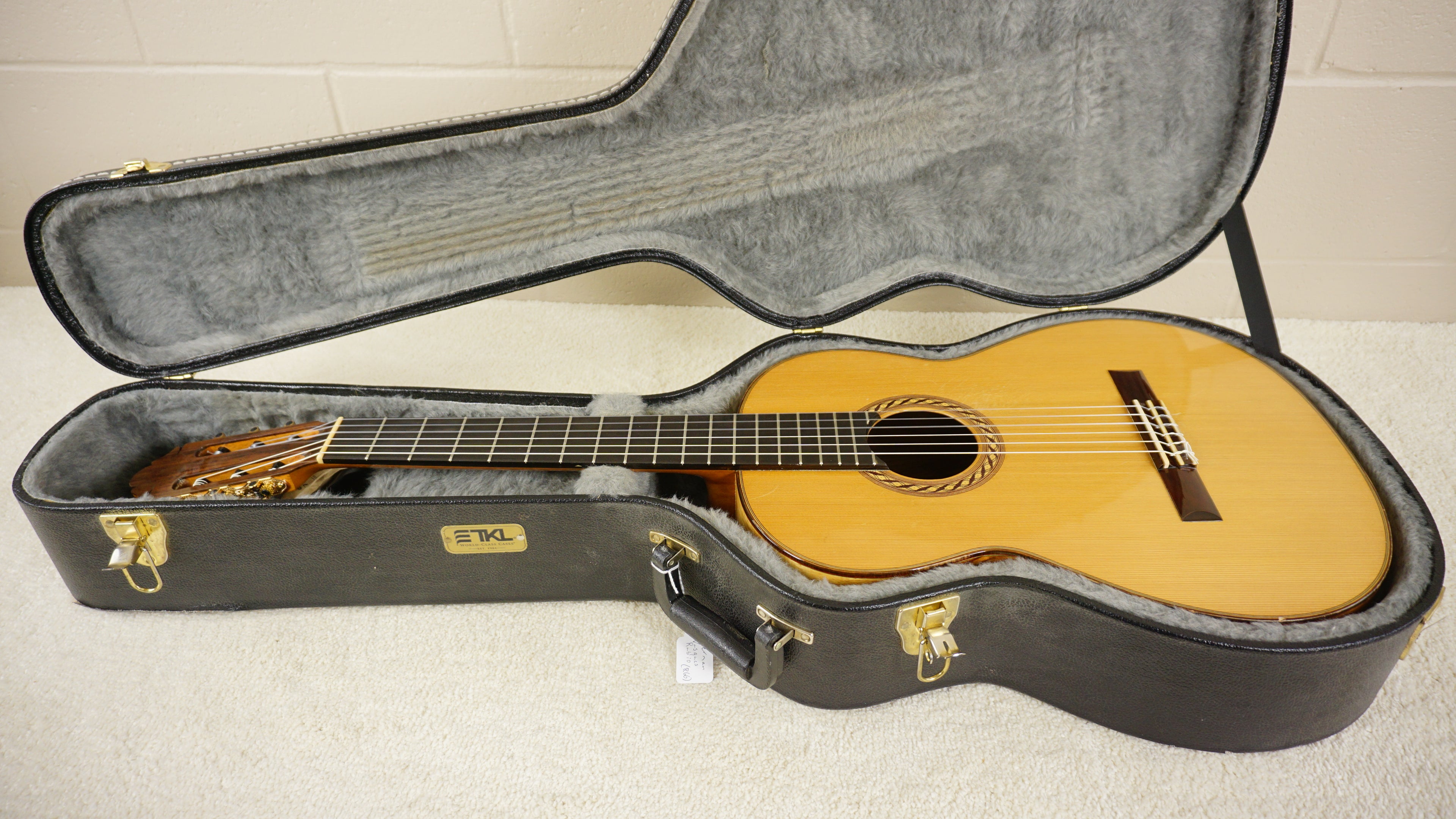 2015 German Vazquez Rubio Estudio Classical Guitar Spruce / Palo Escrito