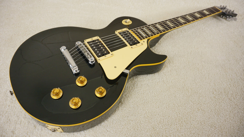 1977 Greco EG700 Standard Black Vintage Japan w/ Hard Case